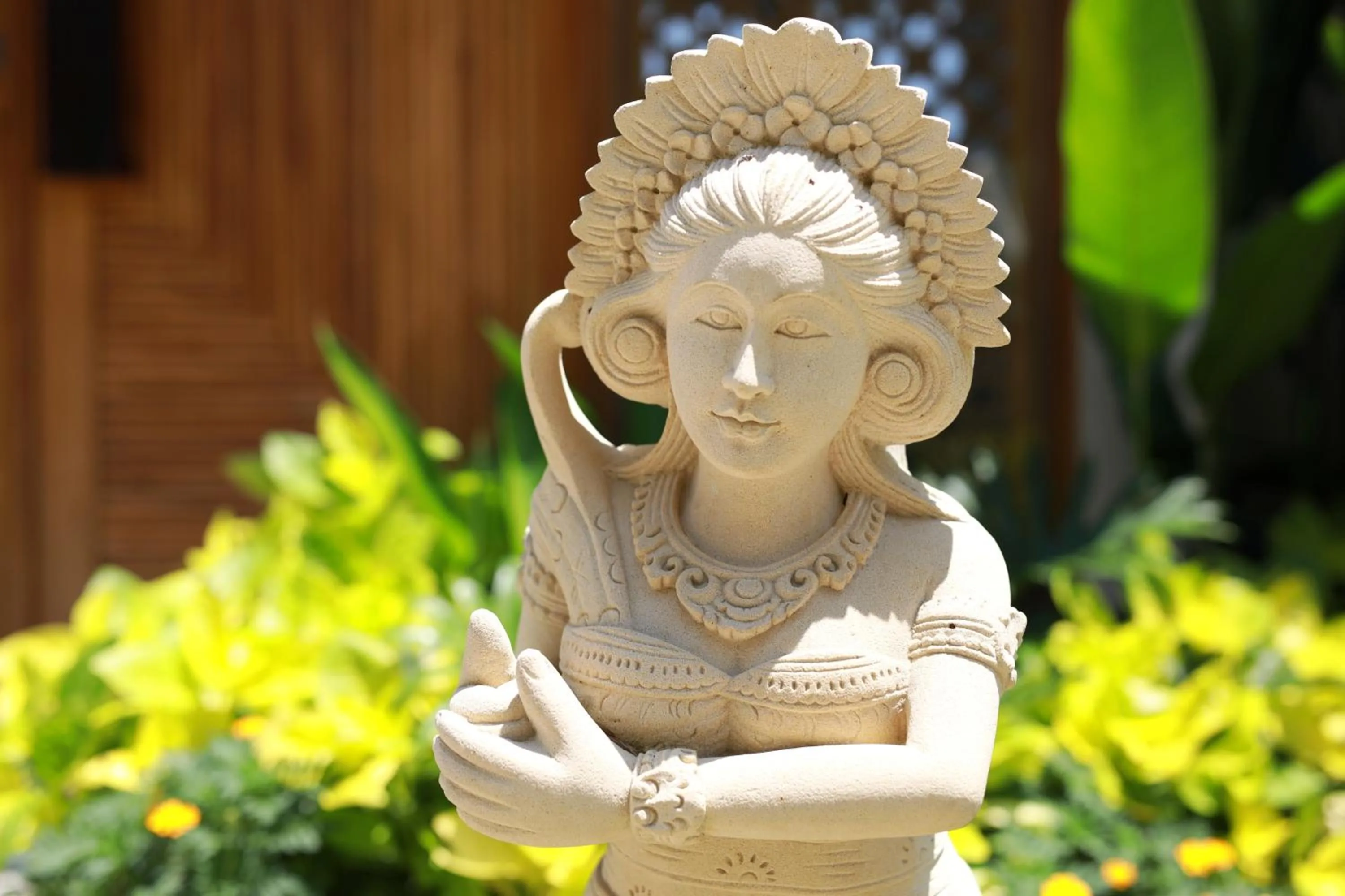 Garden in The Miracle Villa Nusa Dua