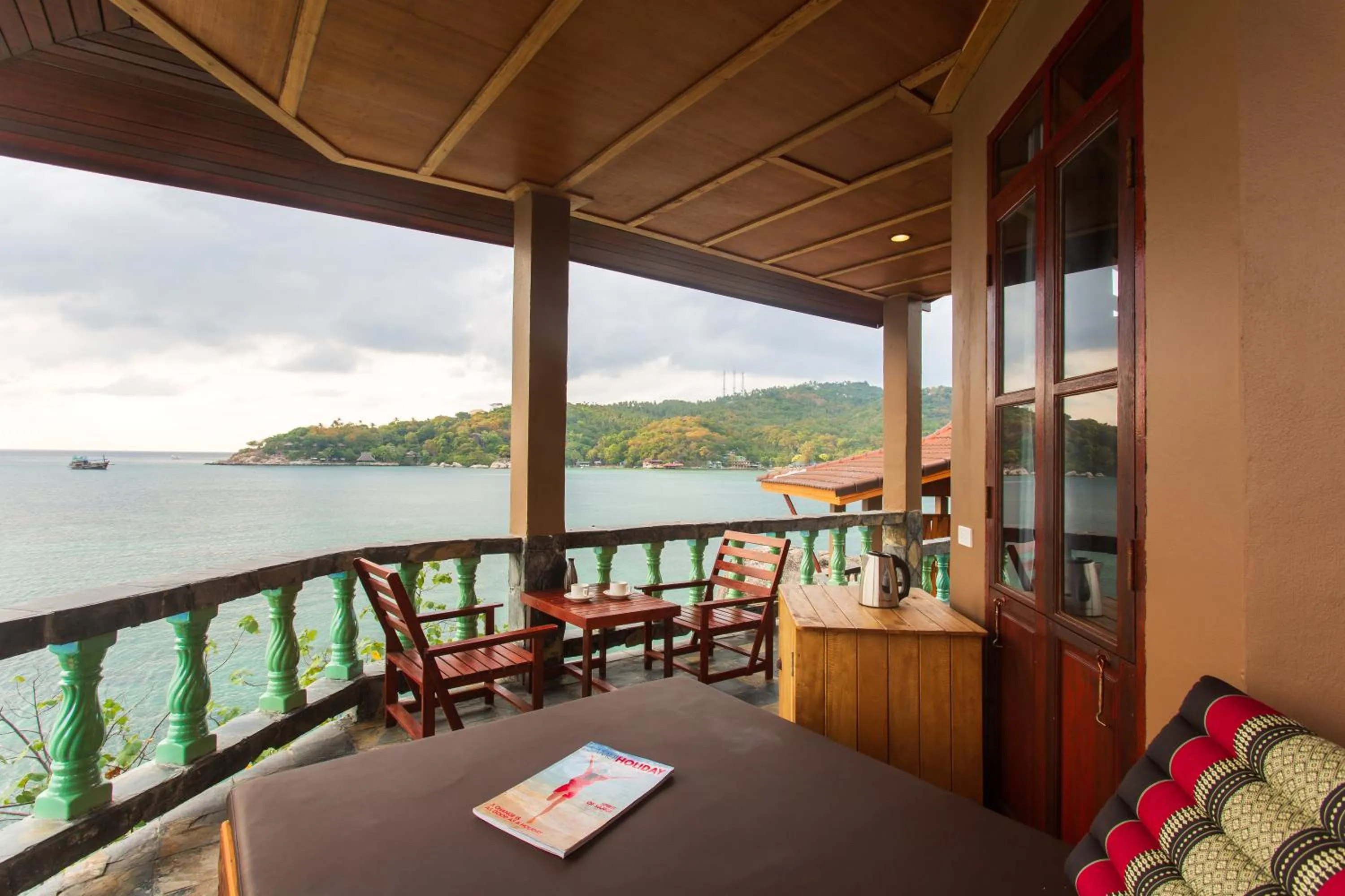 Balcony/Terrace in Koh Tao Relax Freedom Beach Resort