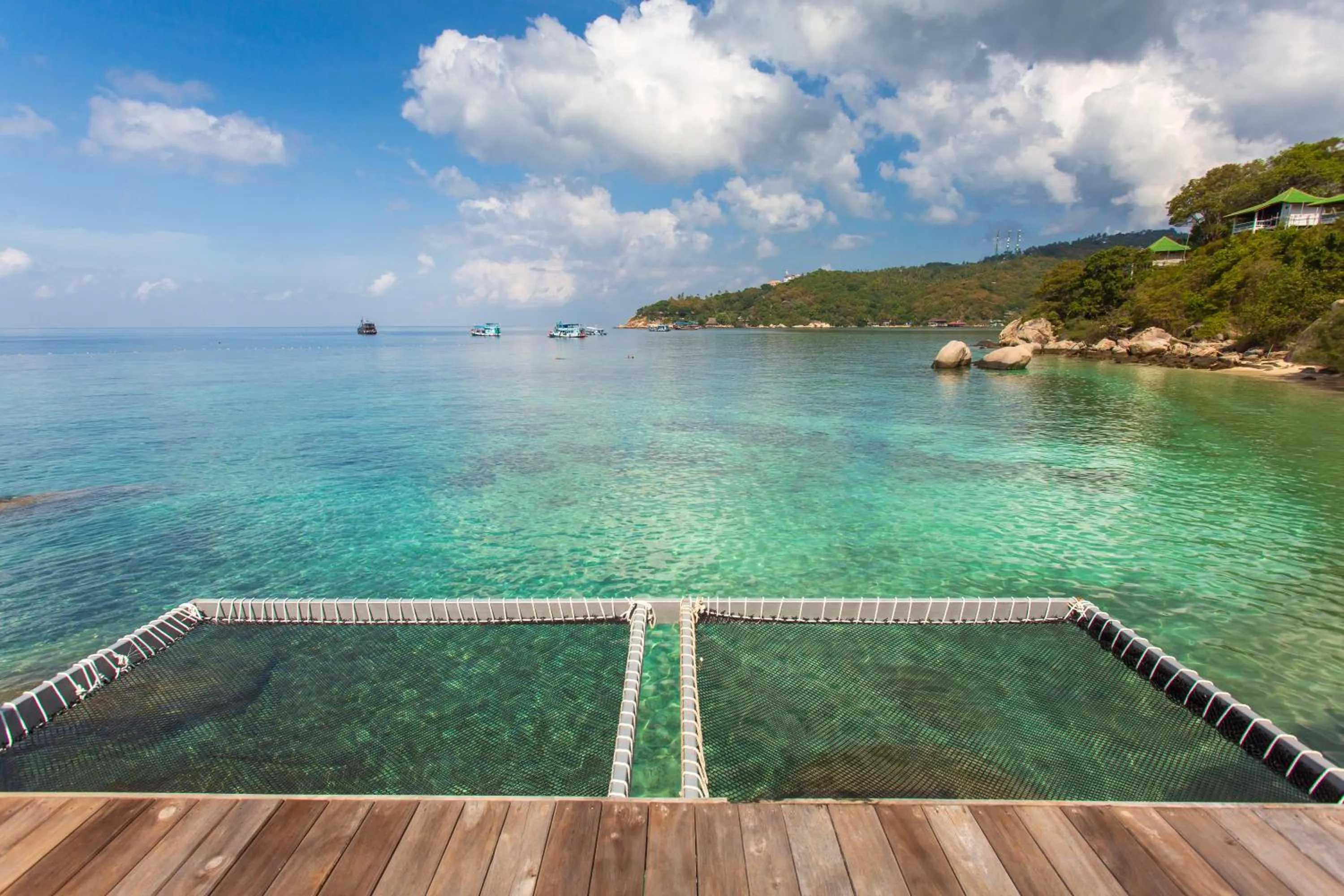 Sea view in Koh Tao Relax Freedom Beach Resort