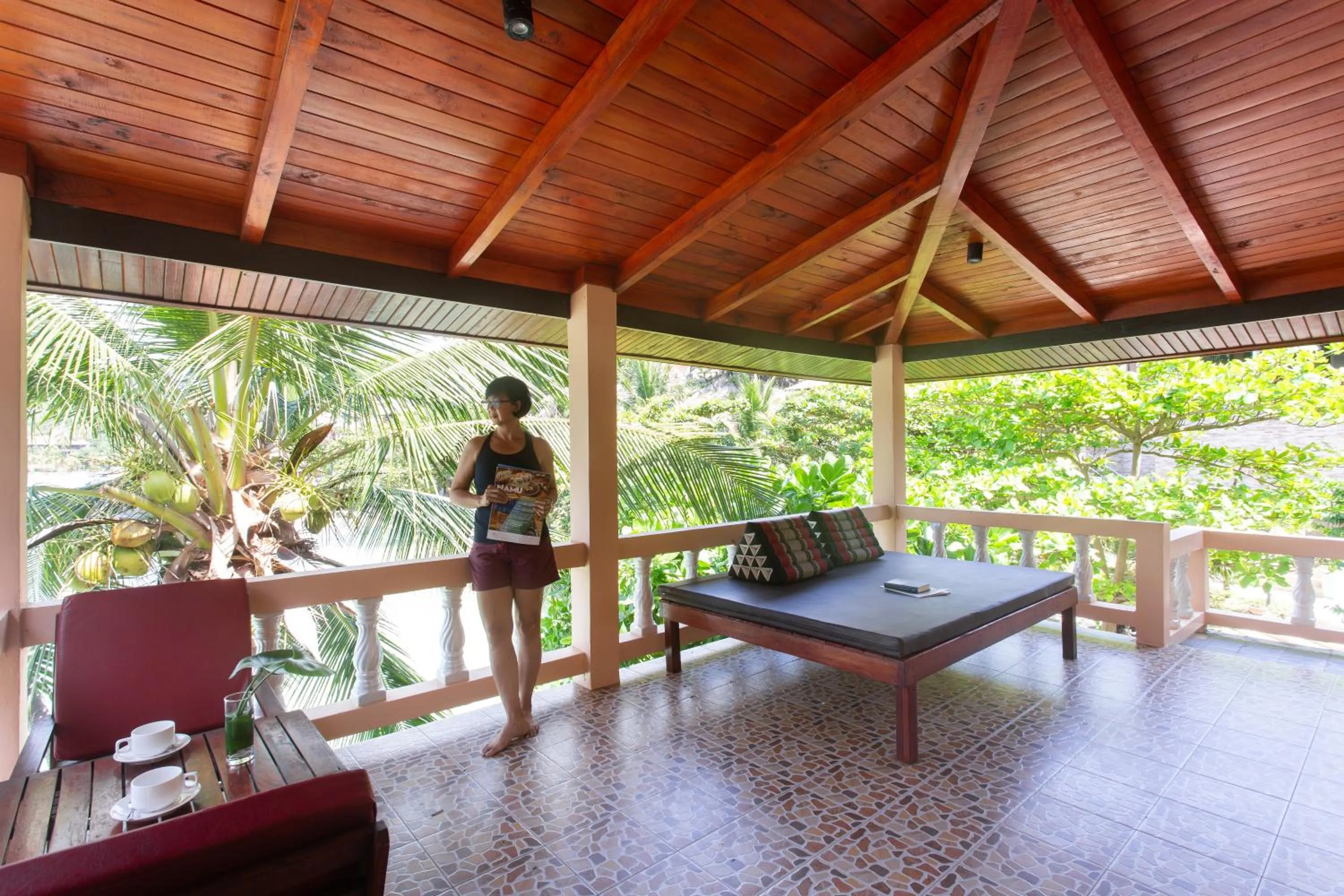 Balcony/Terrace in Koh Tao Relax Freedom Beach Resort