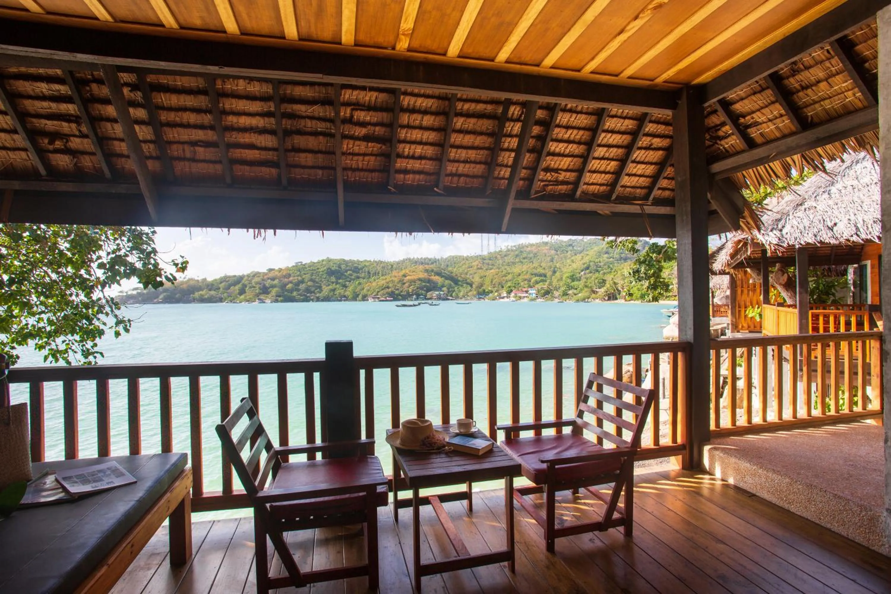 Balcony/Terrace in Koh Tao Relax Freedom Beach Resort