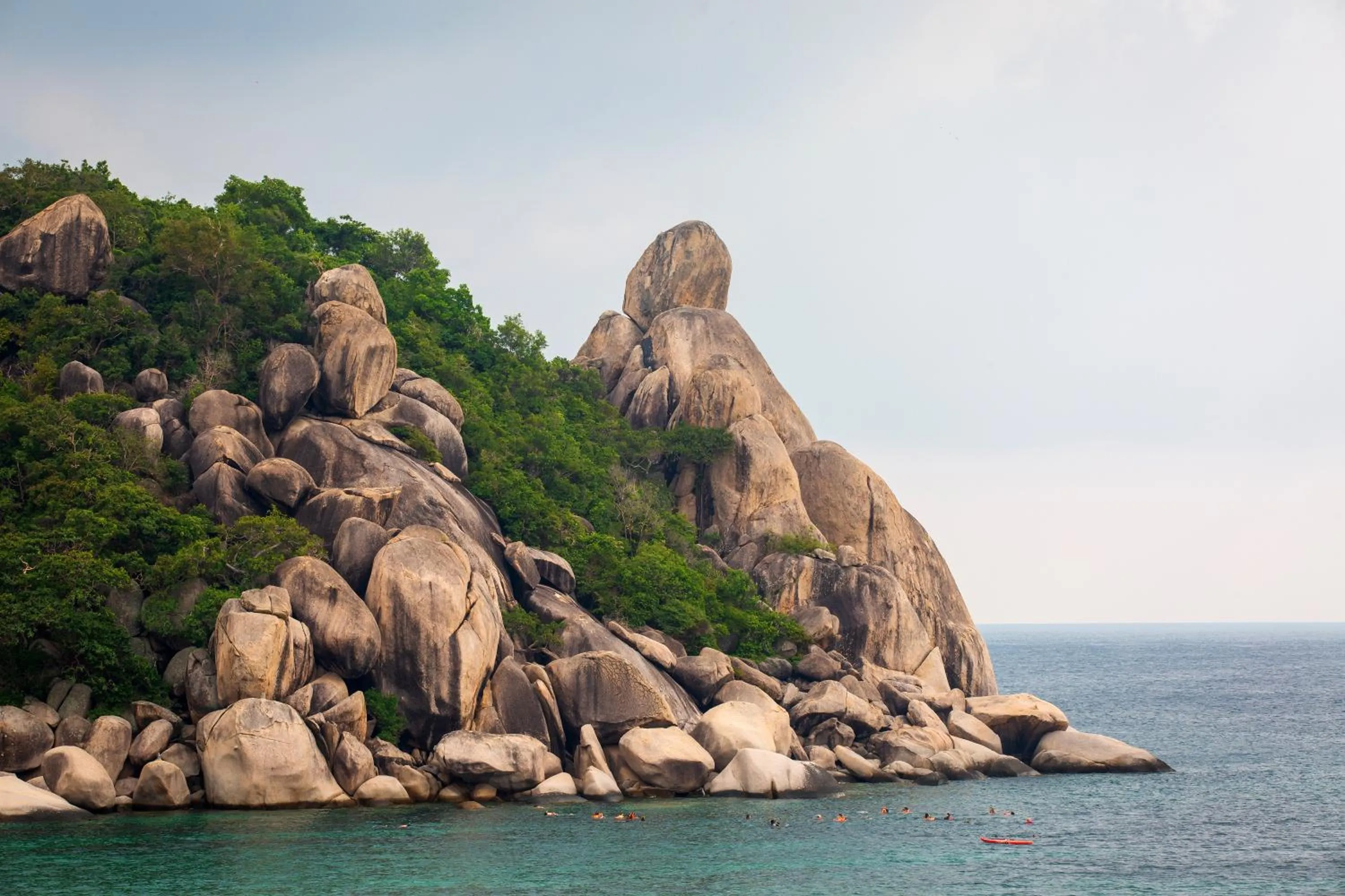 Street view in Koh Tao Relax Freedom Beach Resort