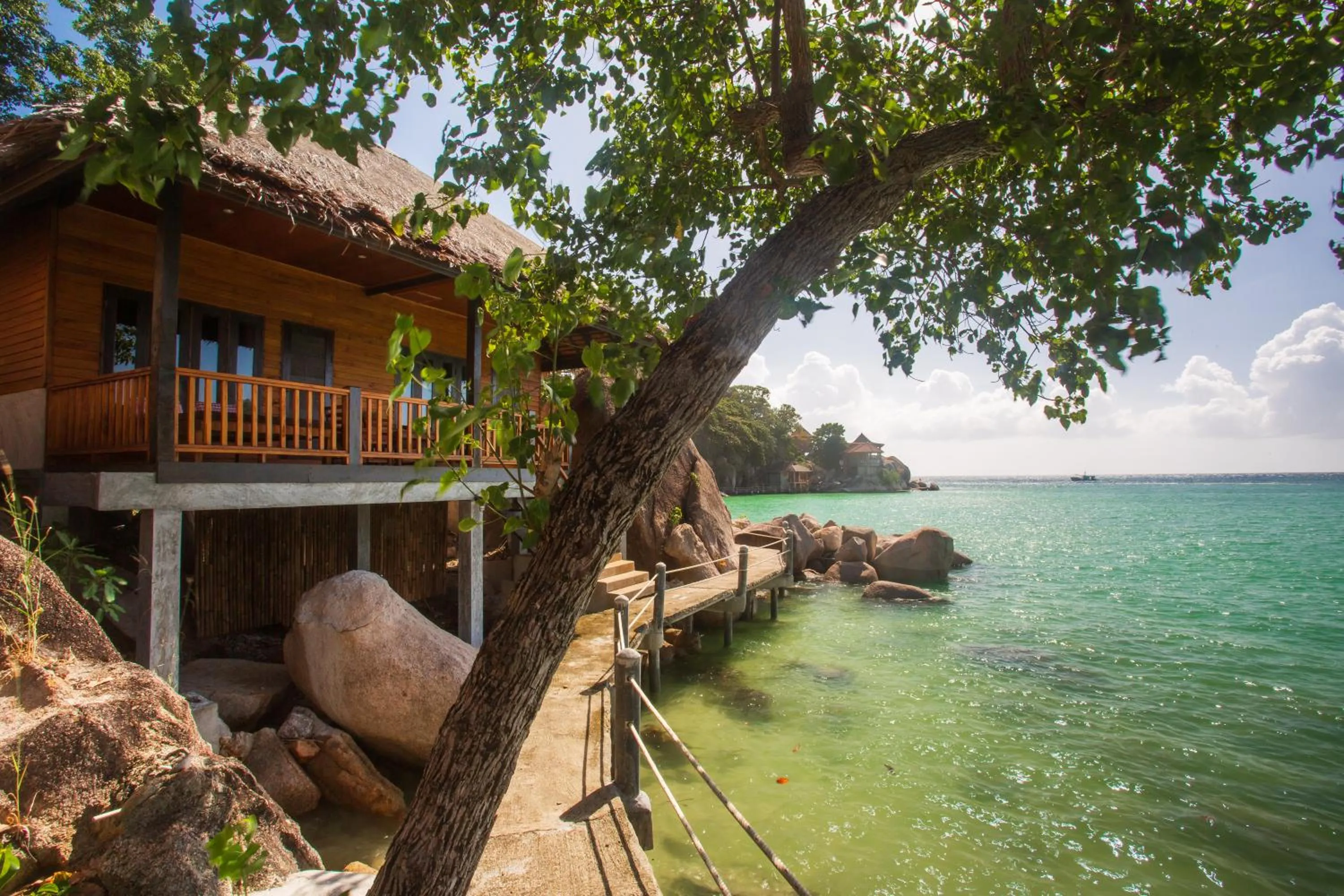 Balcony/Terrace in Koh Tao Relax Freedom Beach Resort