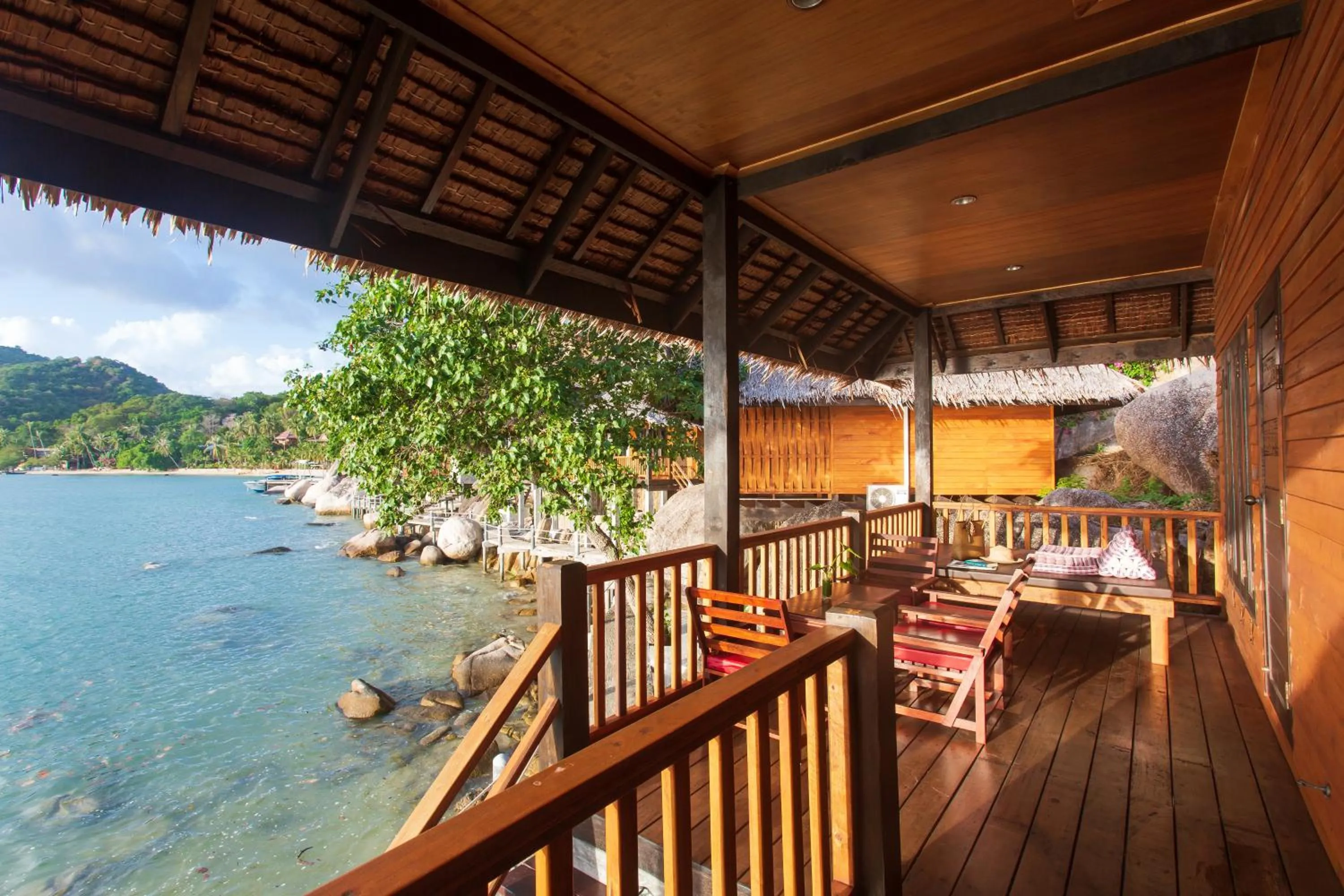Balcony/Terrace in Koh Tao Relax Freedom Beach Resort