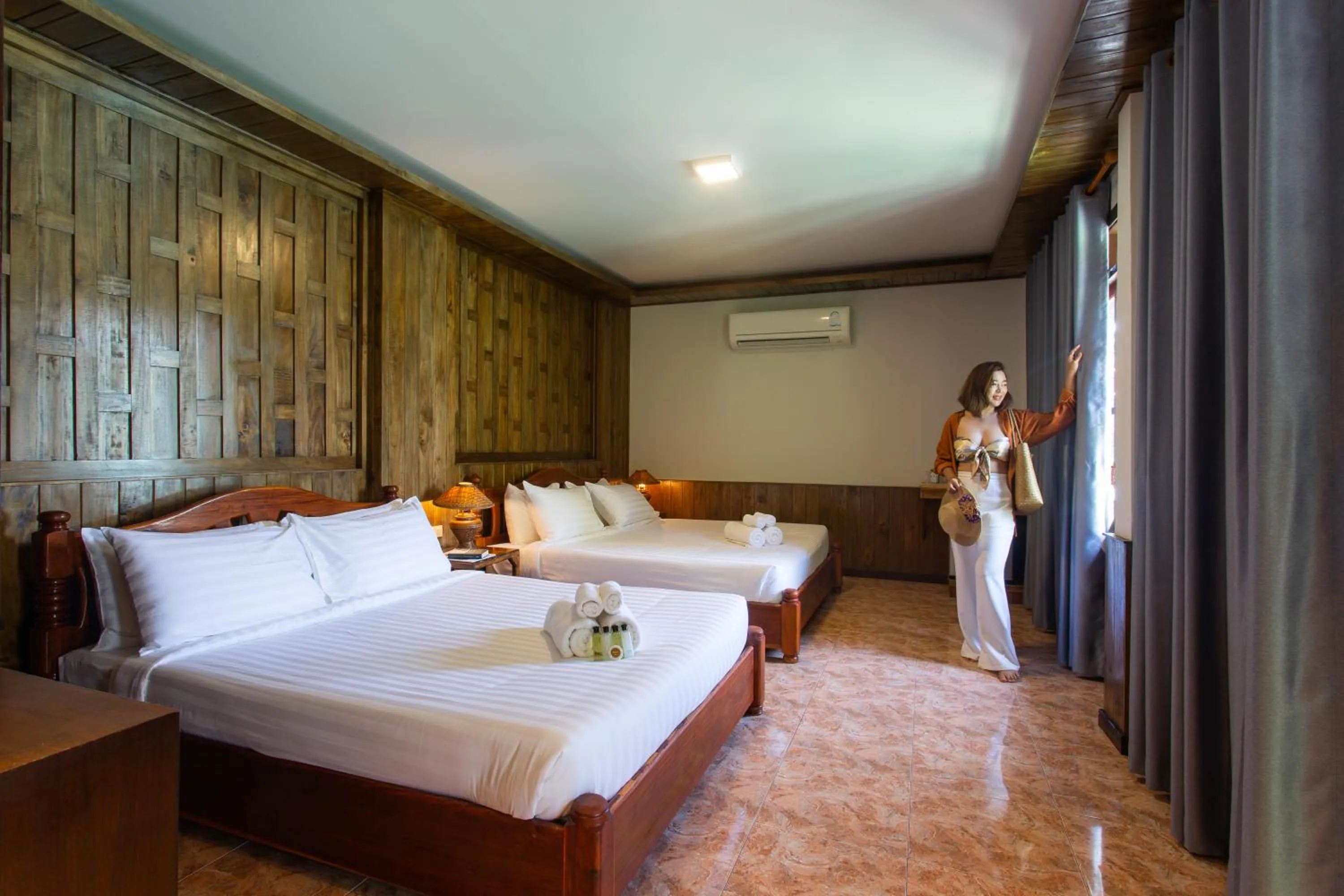 Bedroom, Bed in Koh Tao Relax Freedom Beach Resort