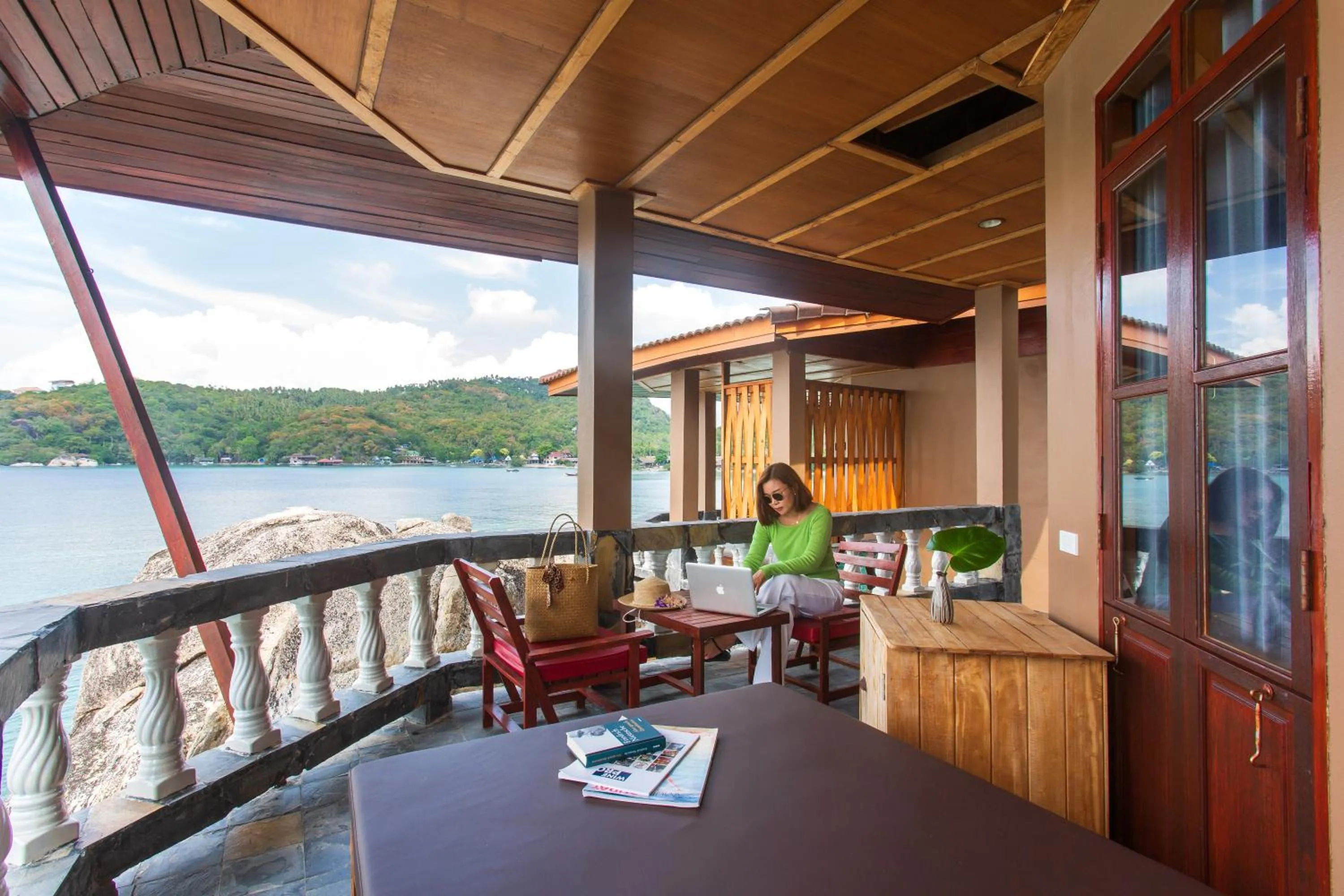 Balcony/Terrace in Koh Tao Relax Freedom Beach Resort
