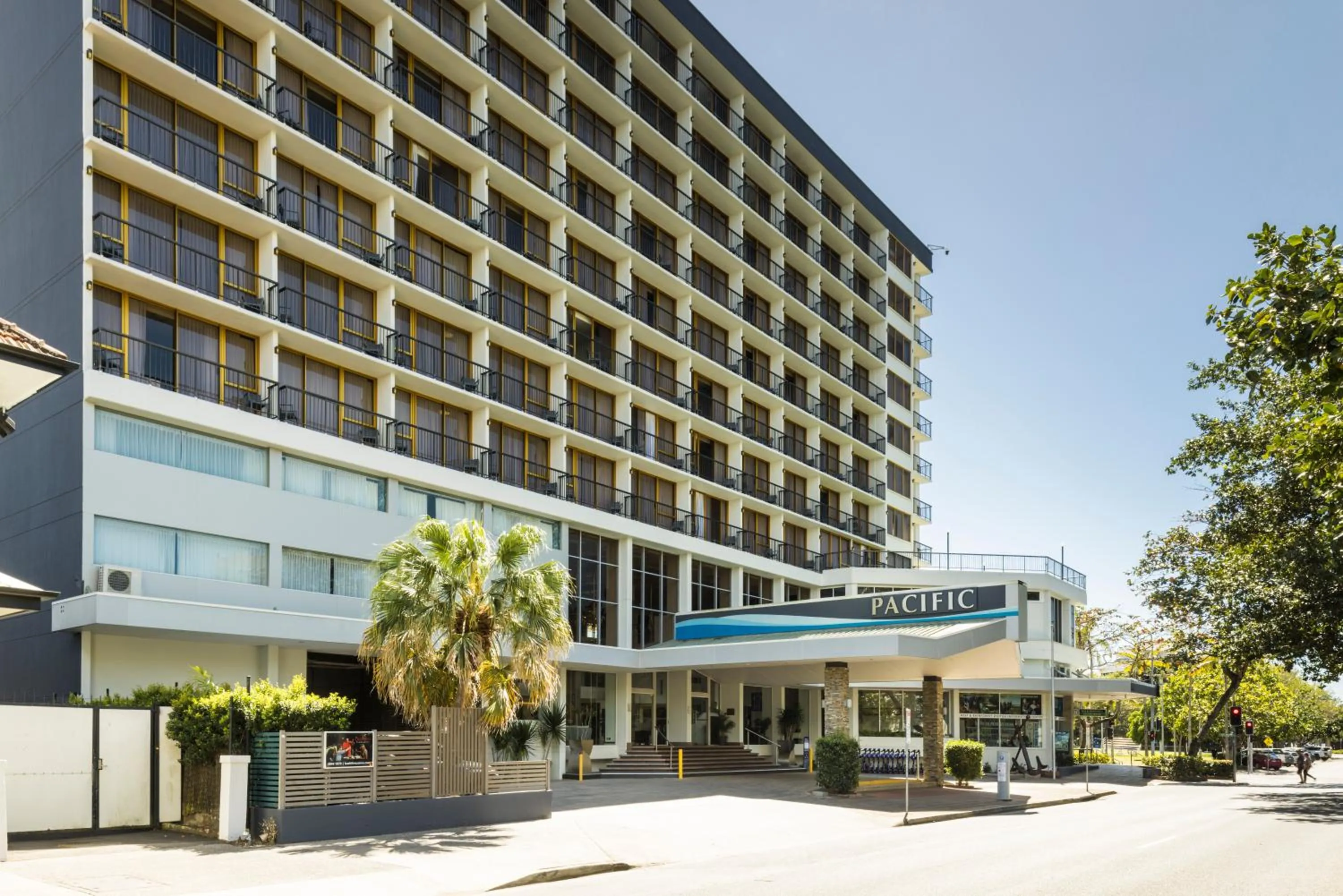 Property building in Pacific Hotel Cairns