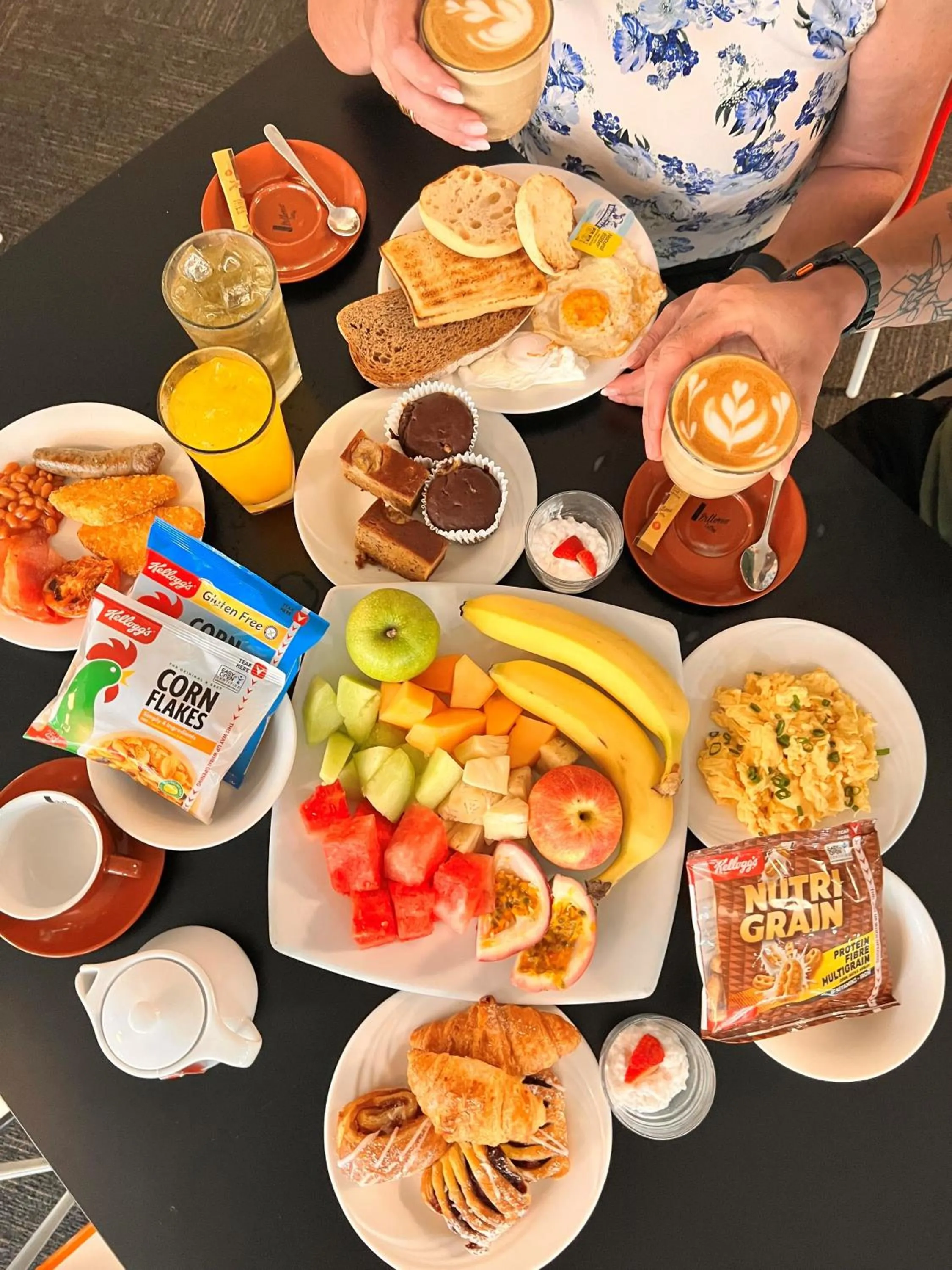 Food and drinks in Pacific Hotel Cairns