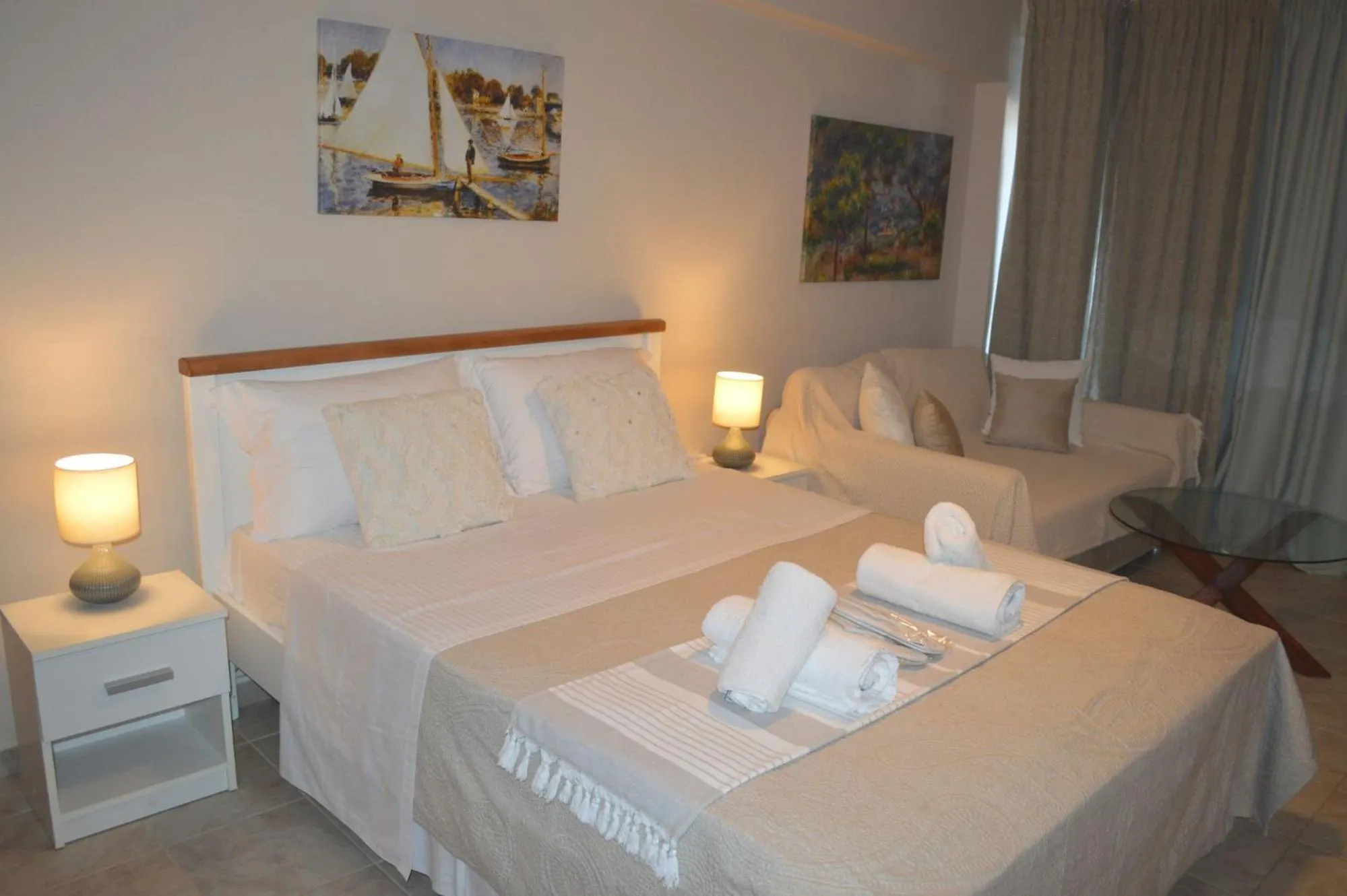 Bedroom, Bed in Best House,Appartments,Pylos Messinias