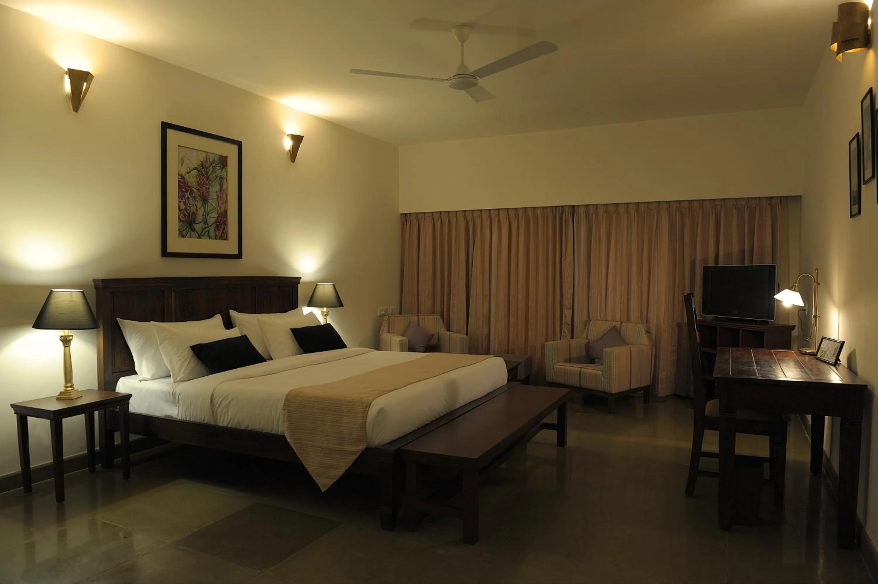 Bedroom, Bed in Amritara Ambatty Greens Resort