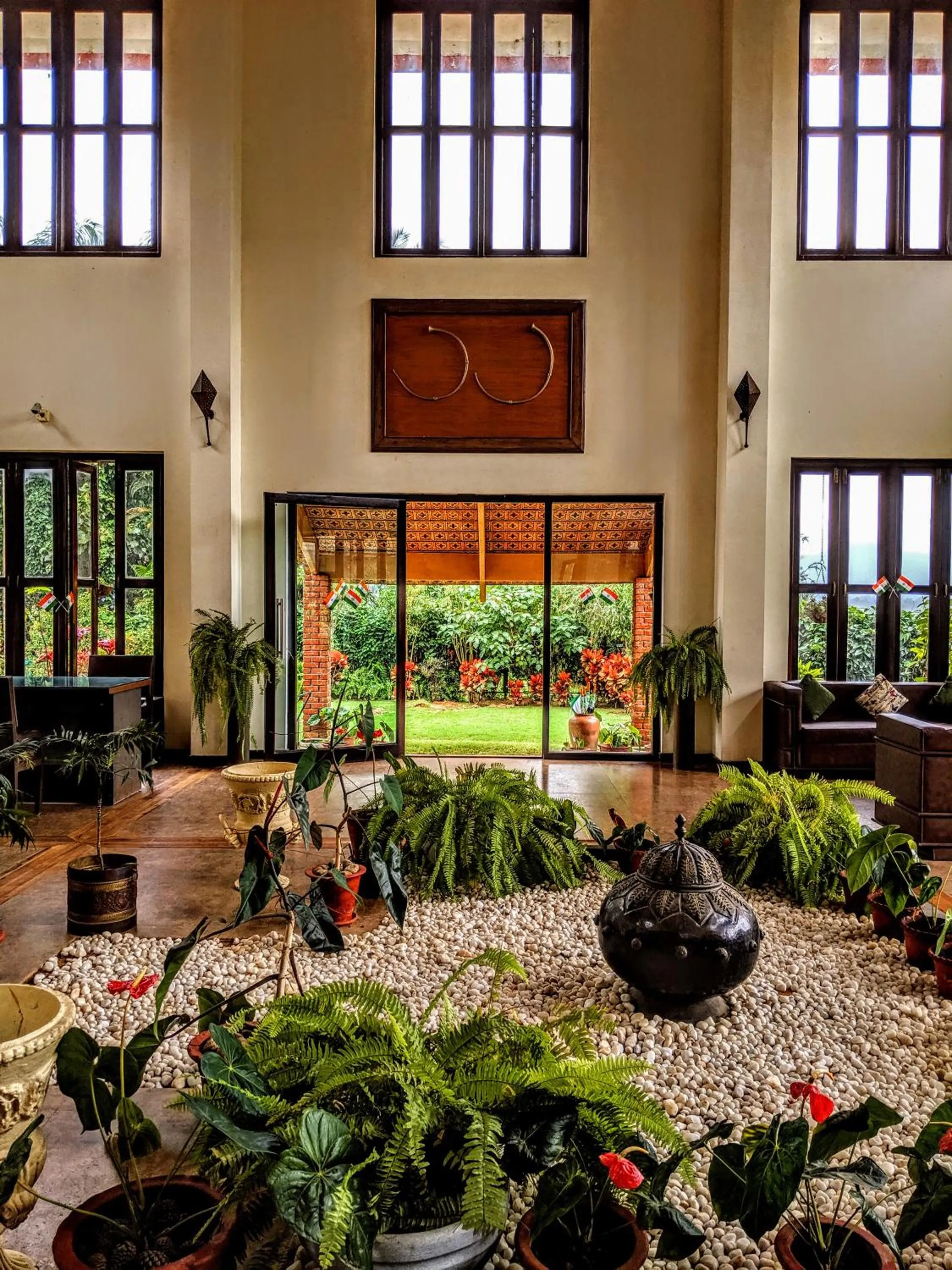 Decorative detail in Amritara Ambatty Greens Resort