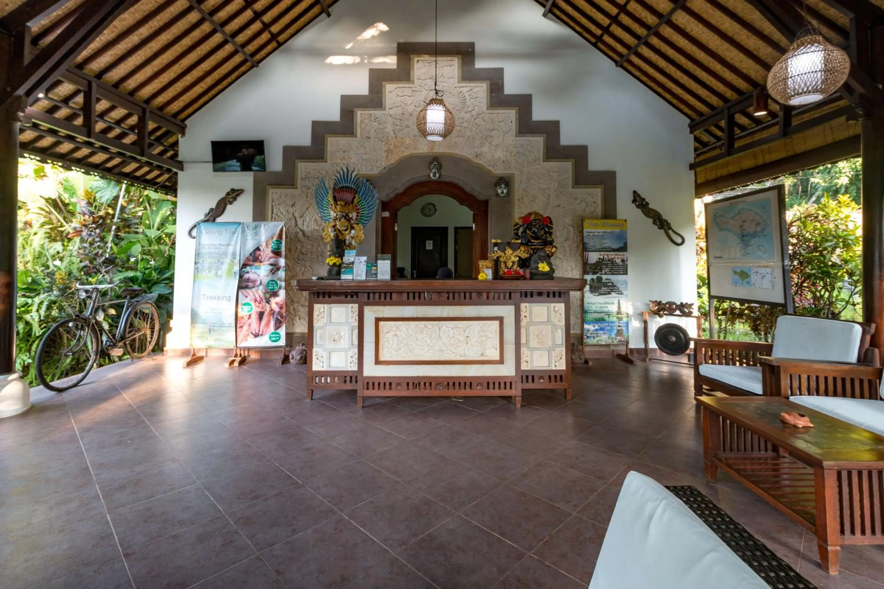 Lobby or reception in Villa Taman di Blayu by Nagisa Bali