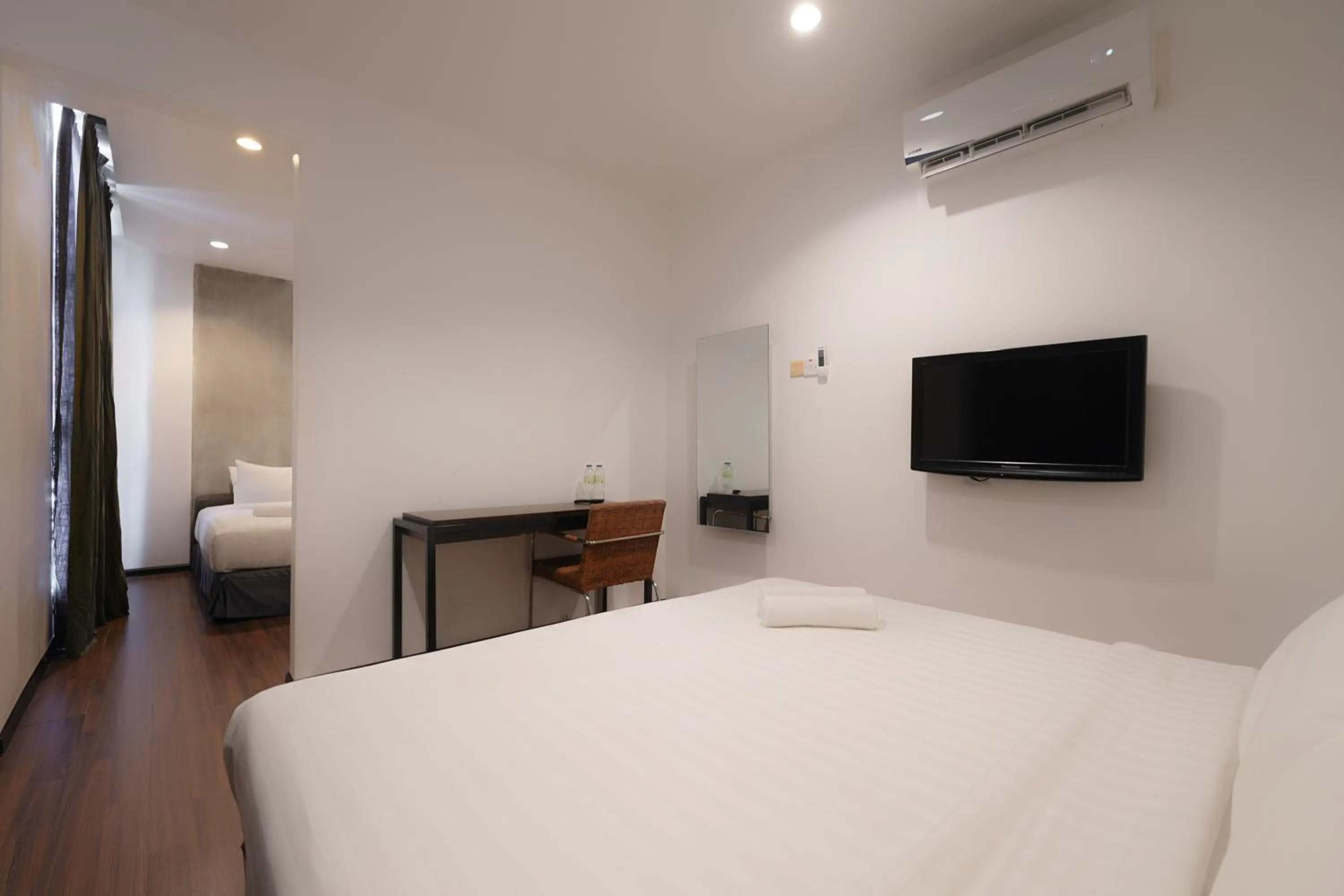 Bed in T+ Hotel Sungai Korok