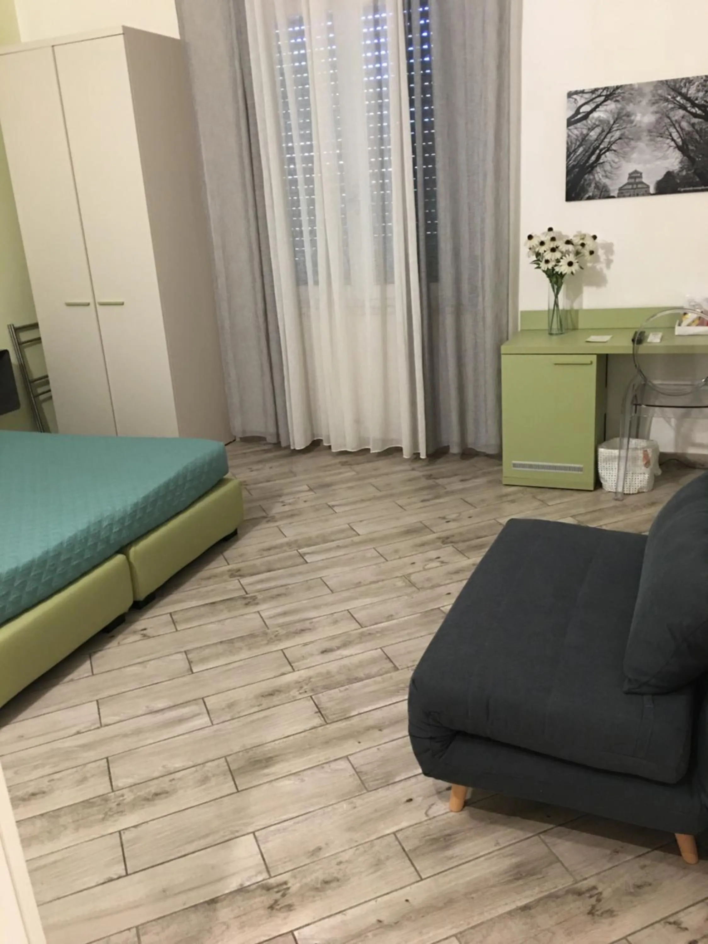 Bed in B&B Ariston Pisa Tower