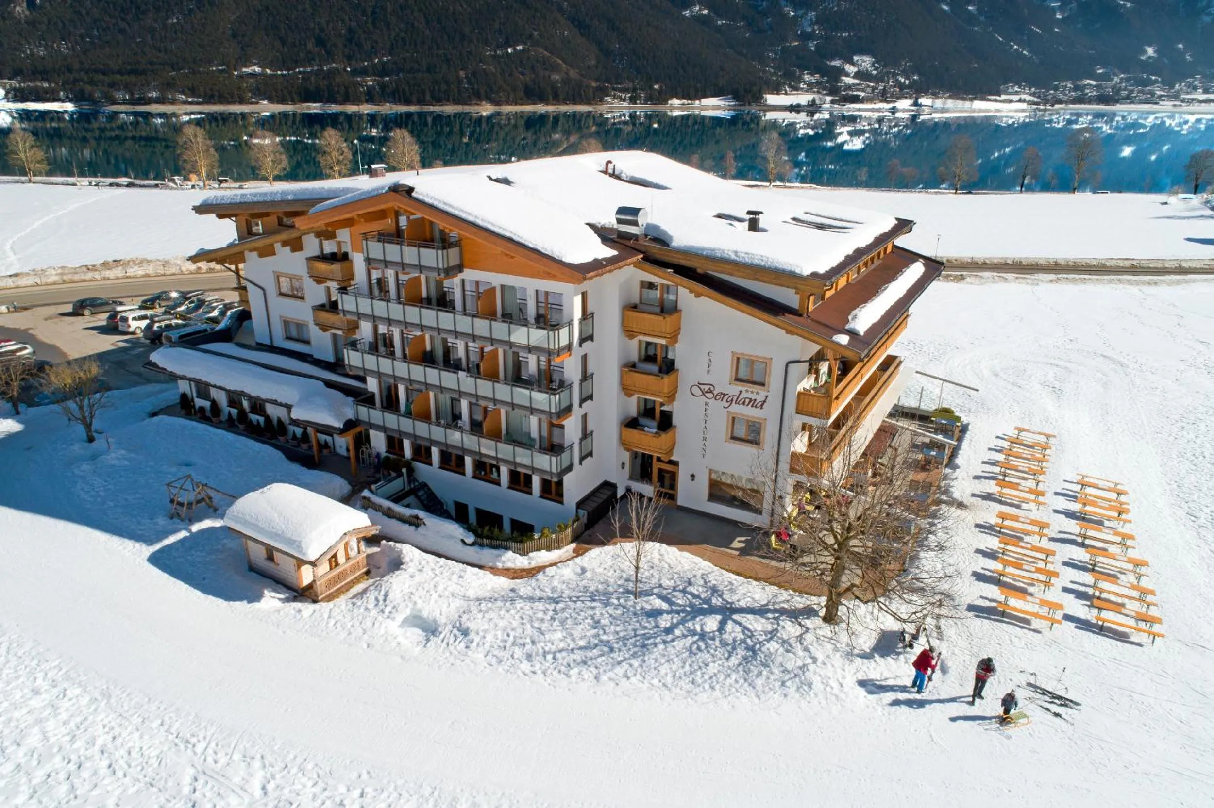 Bird's eye view in Hotel Bergland