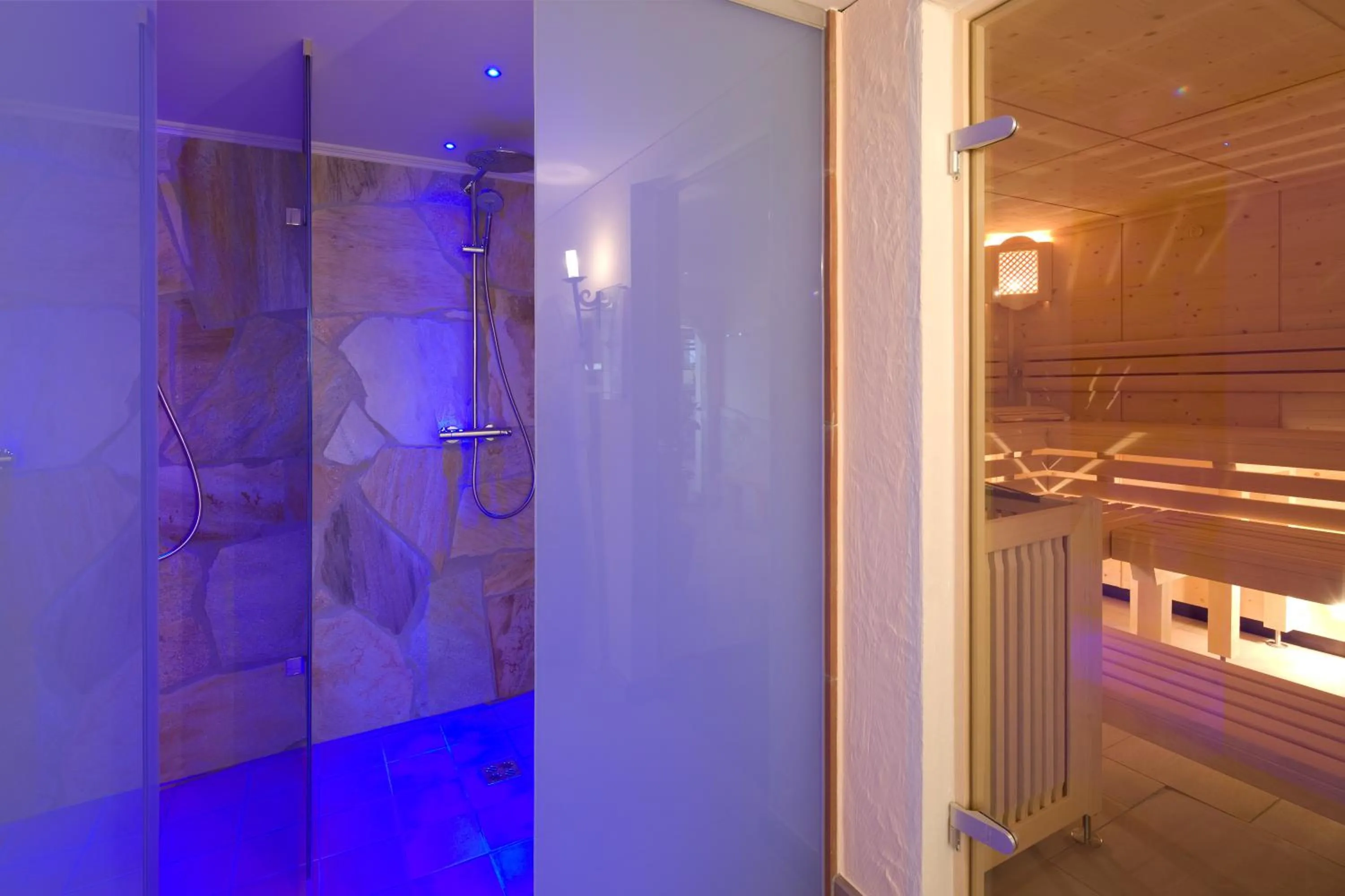 Sauna in Hotel Bergland