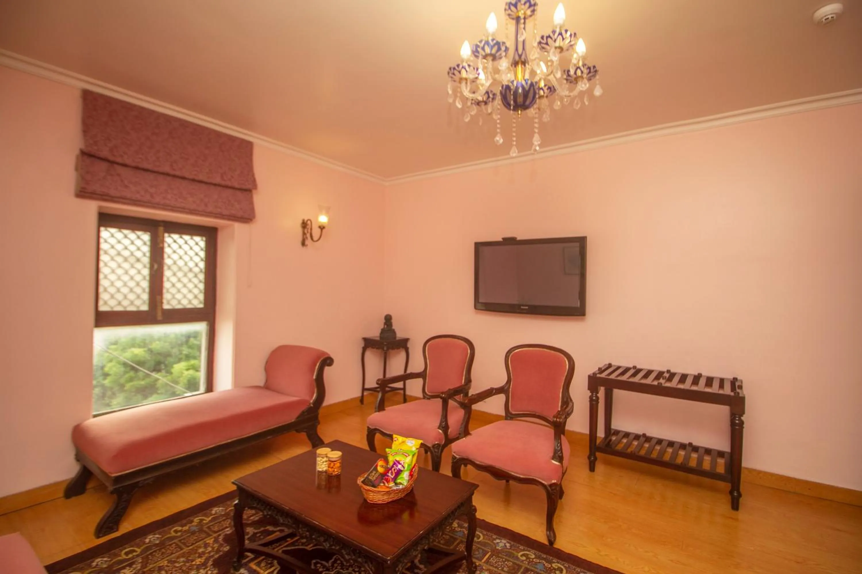 Living room in Amritara Suryauday Haveli