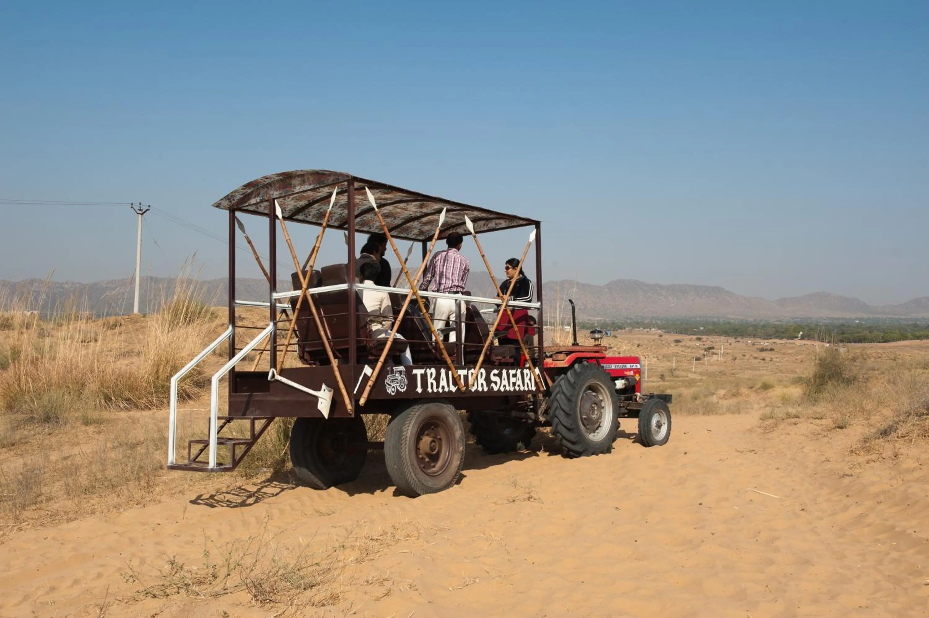 On site in Aaram Baagh Pushkar by Pachar Group