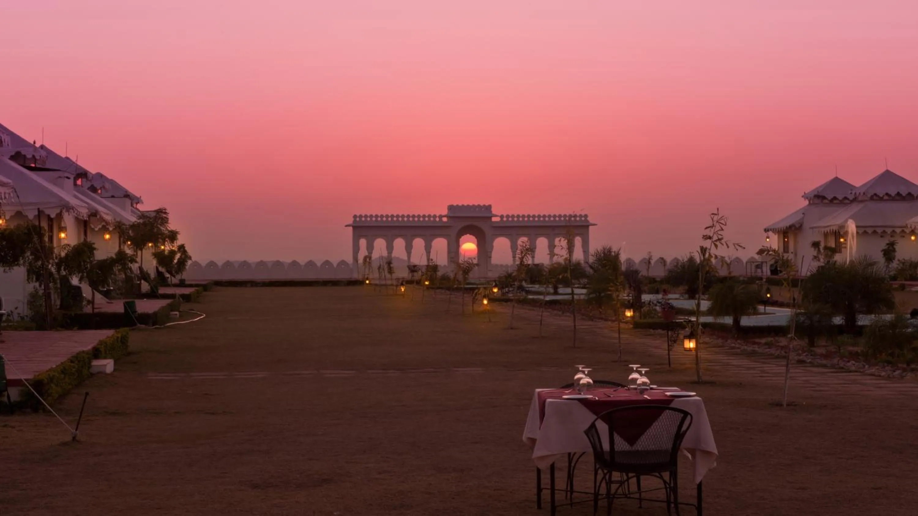 Garden in Aaram Baagh Pushkar by Pachar Group