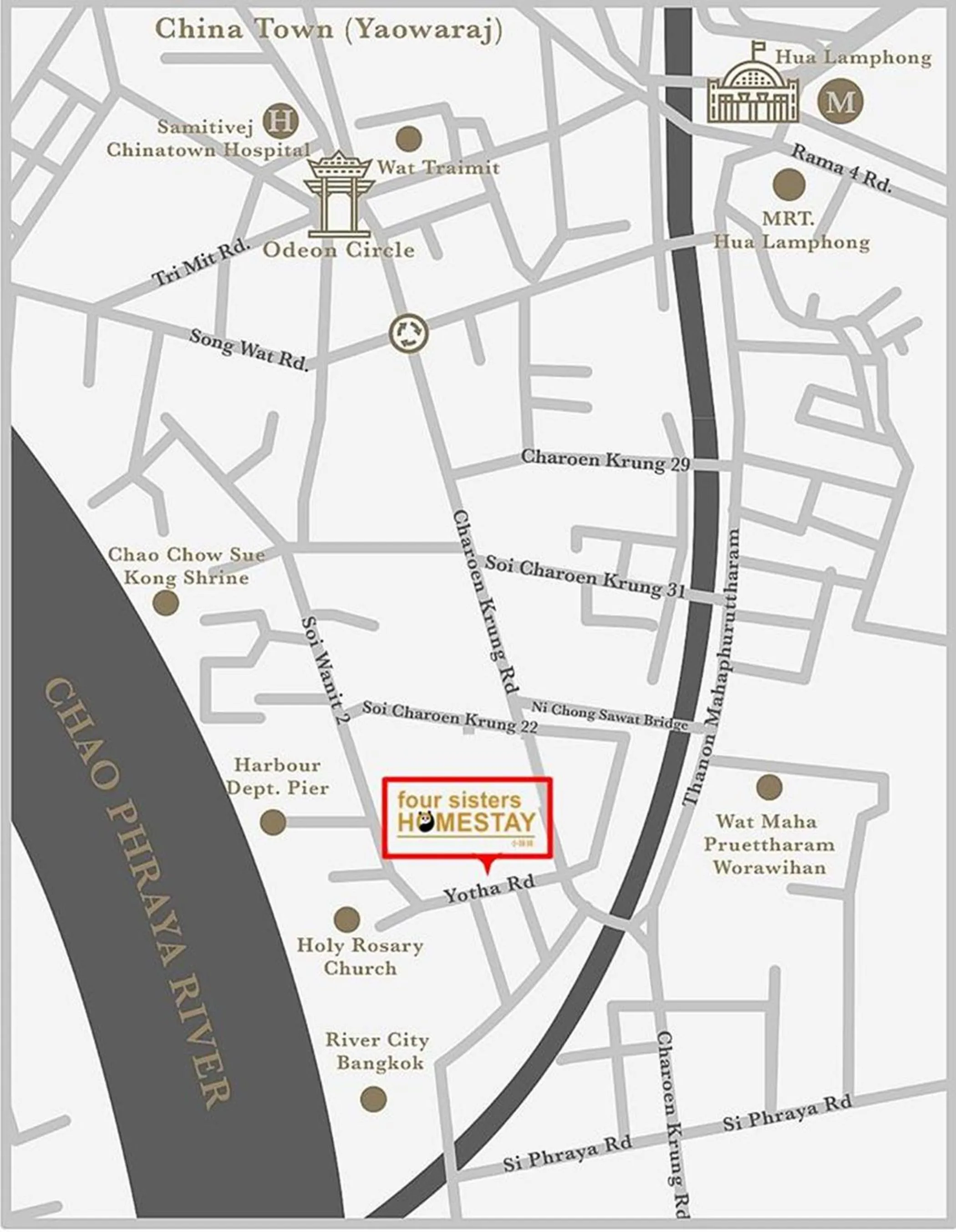 Property building in Four Sisters Homestay