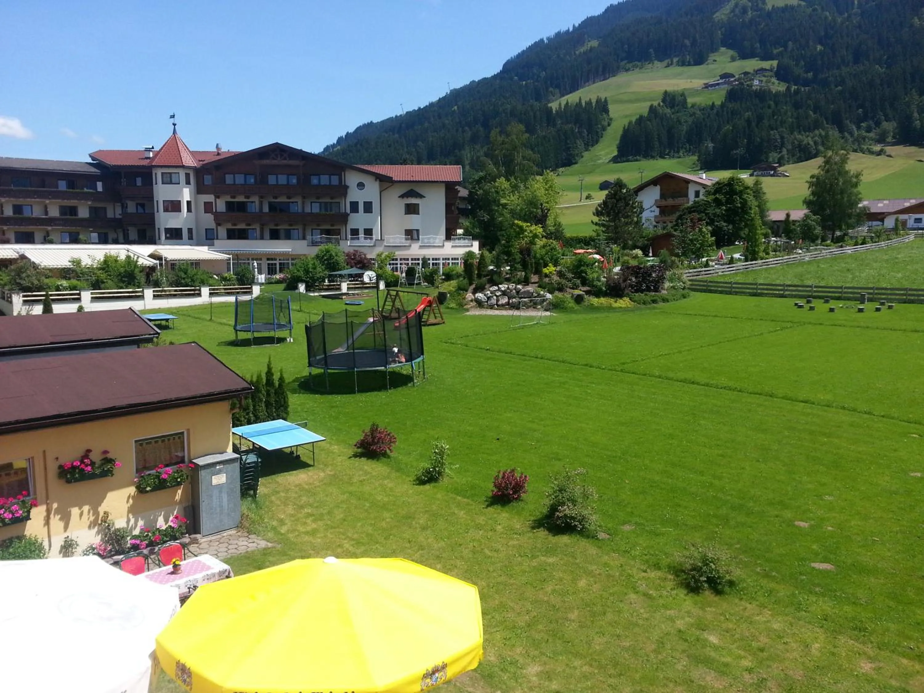 On site in Hotel Alpenhof