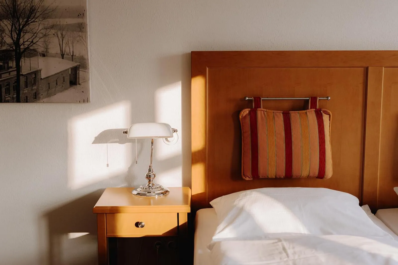 Bed in Hotel zur Treene