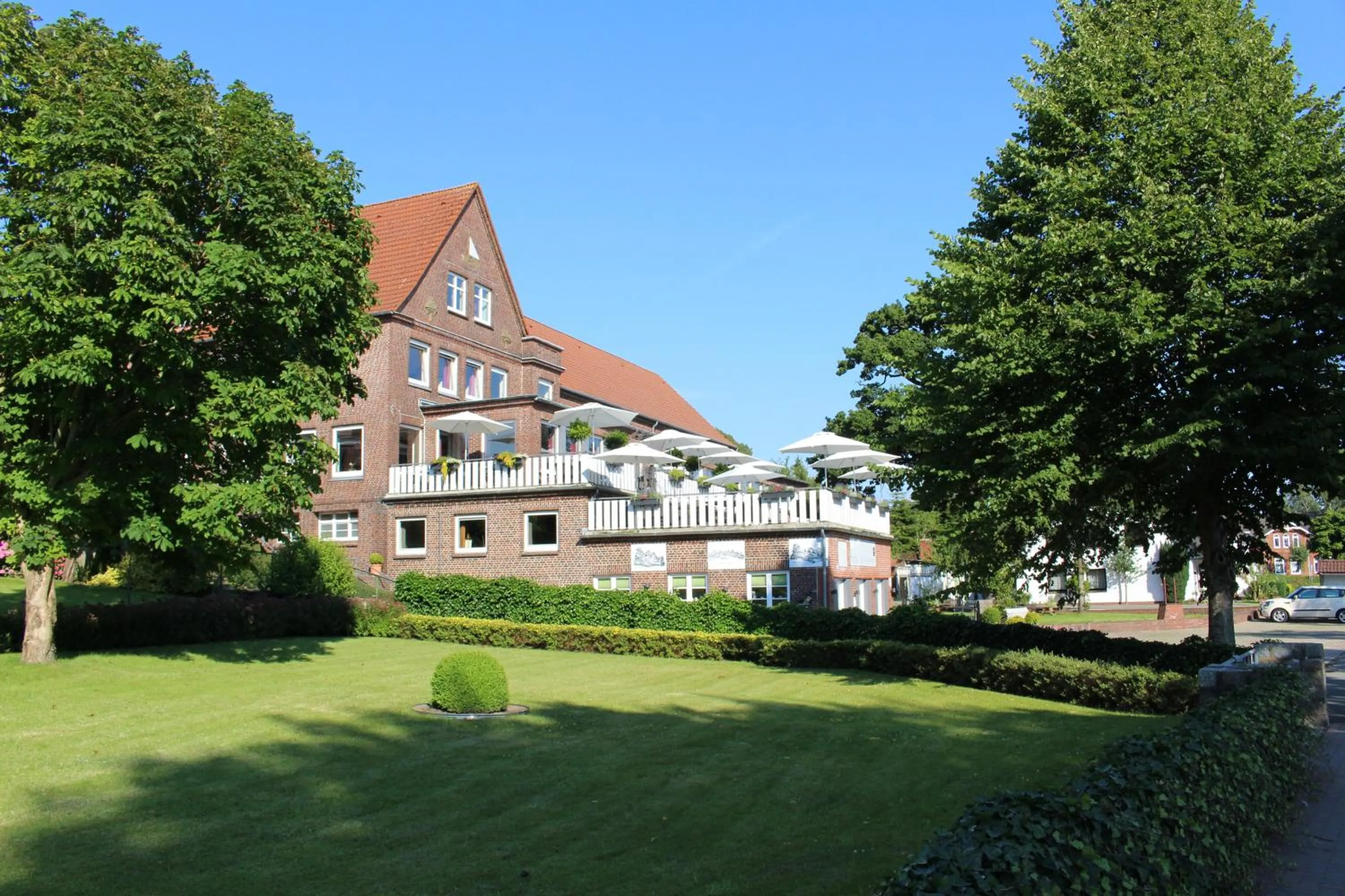 Garden in Hotel zur Treene