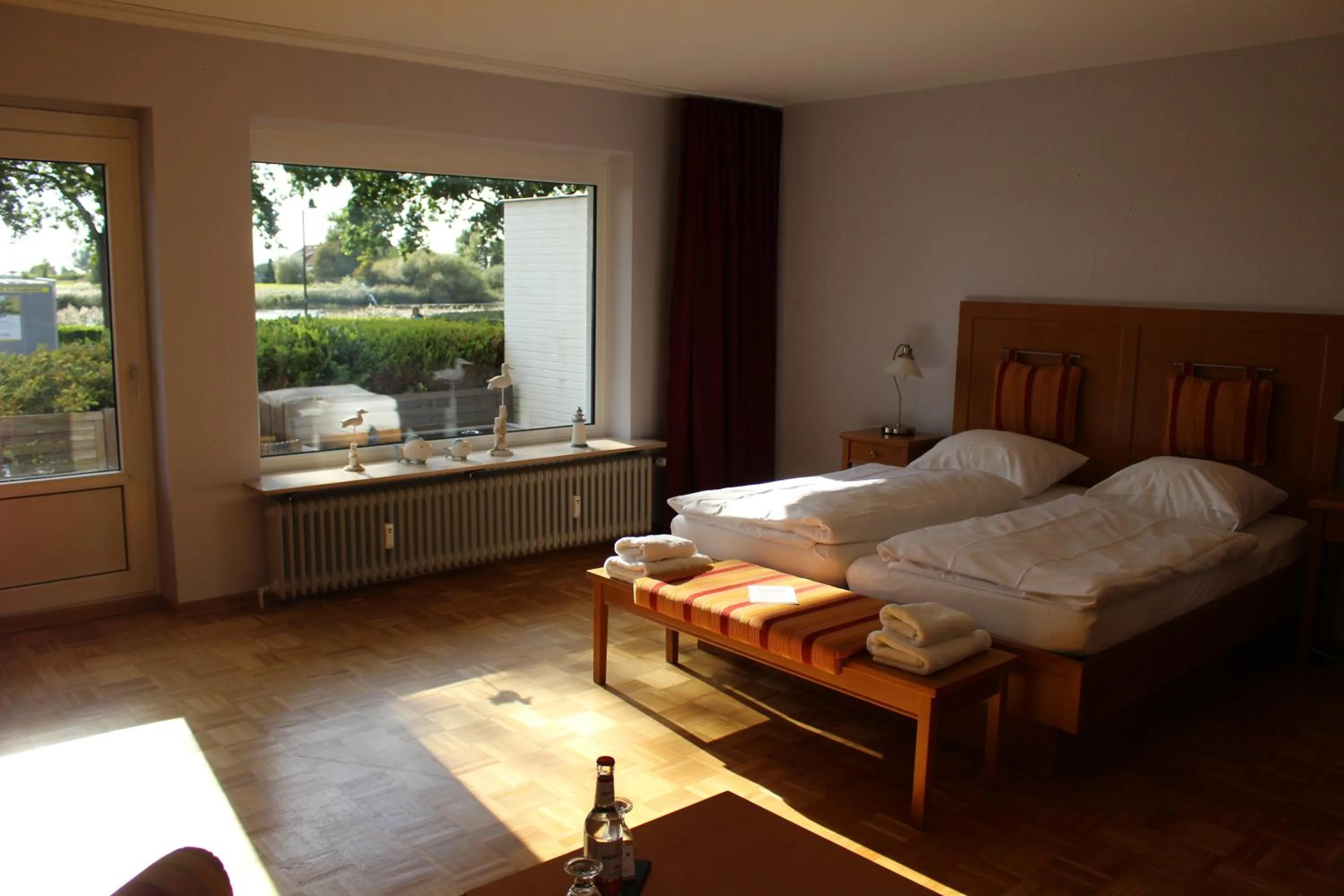 Bed in Hotel zur Treene