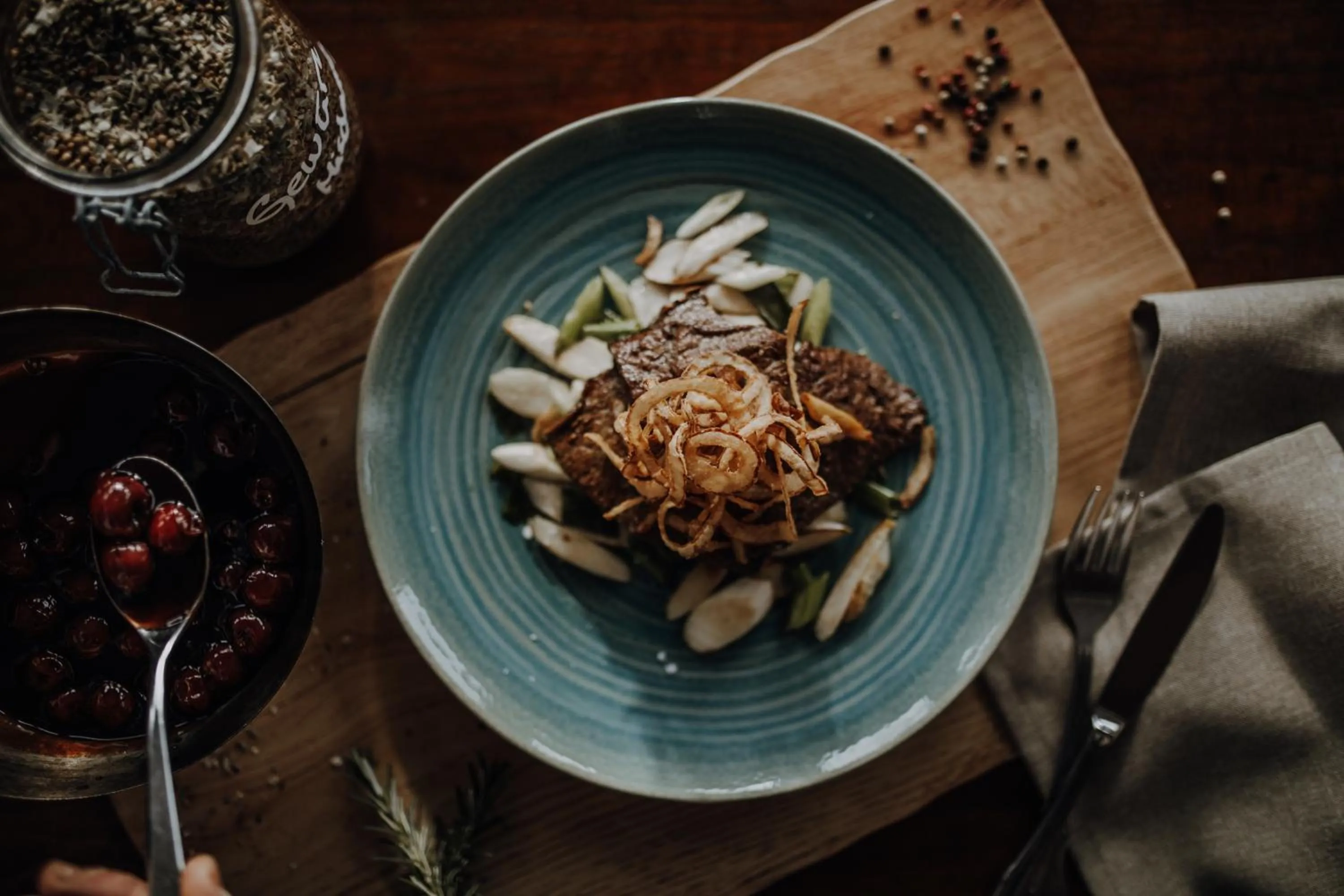 Restaurant/places to eat in Hotel zur Treene