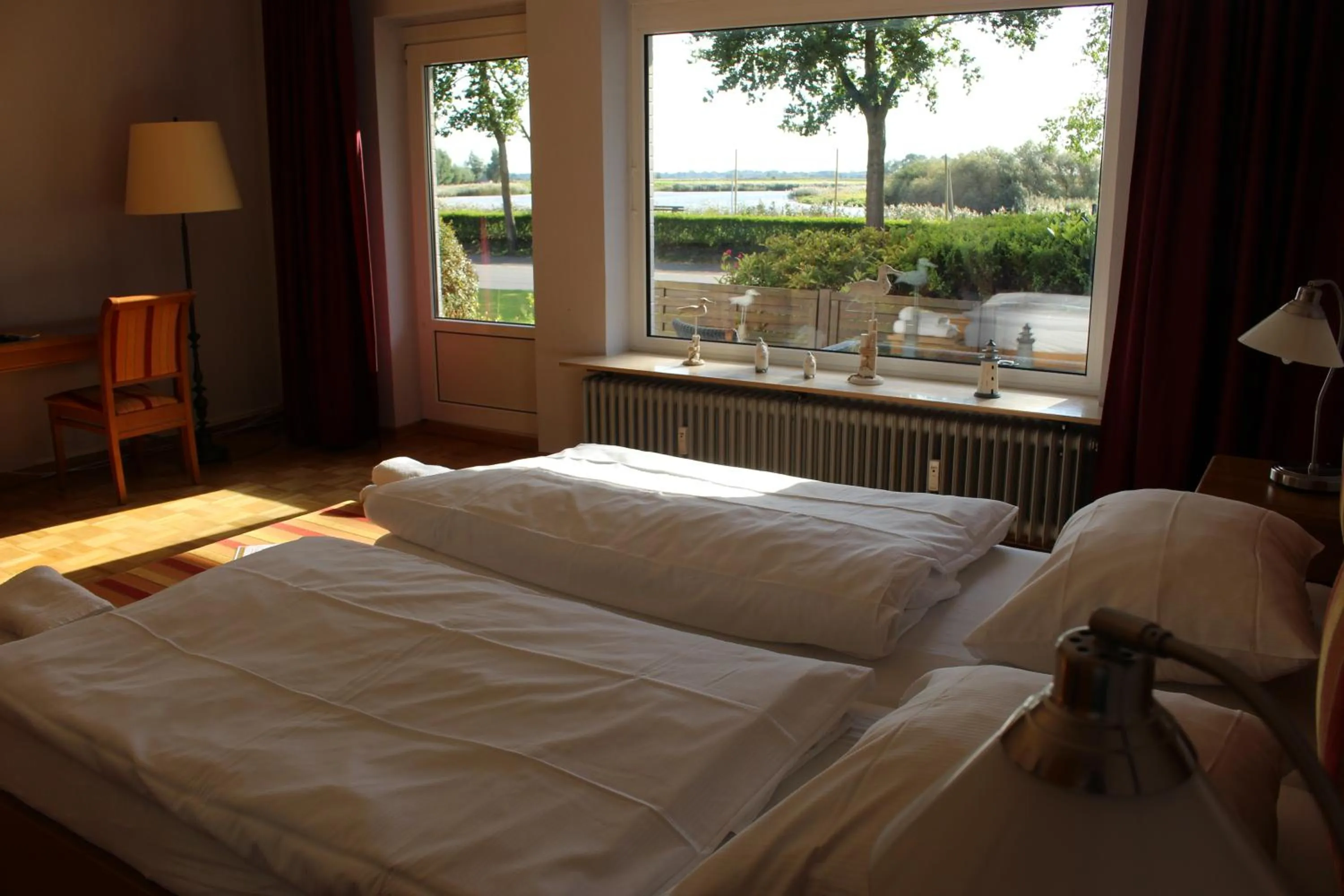 Bed in Hotel zur Treene