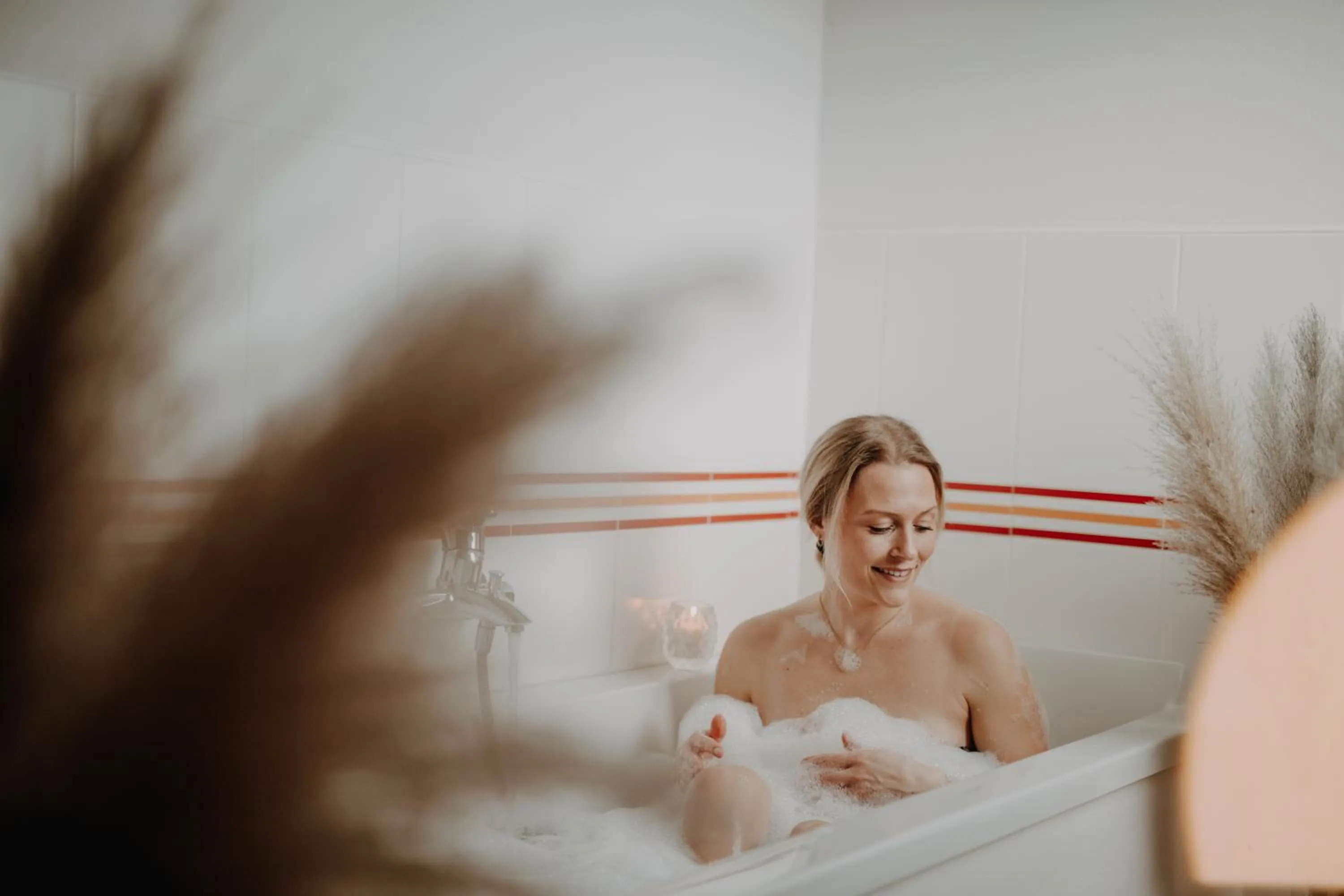 Bathroom in Hotel zur Treene