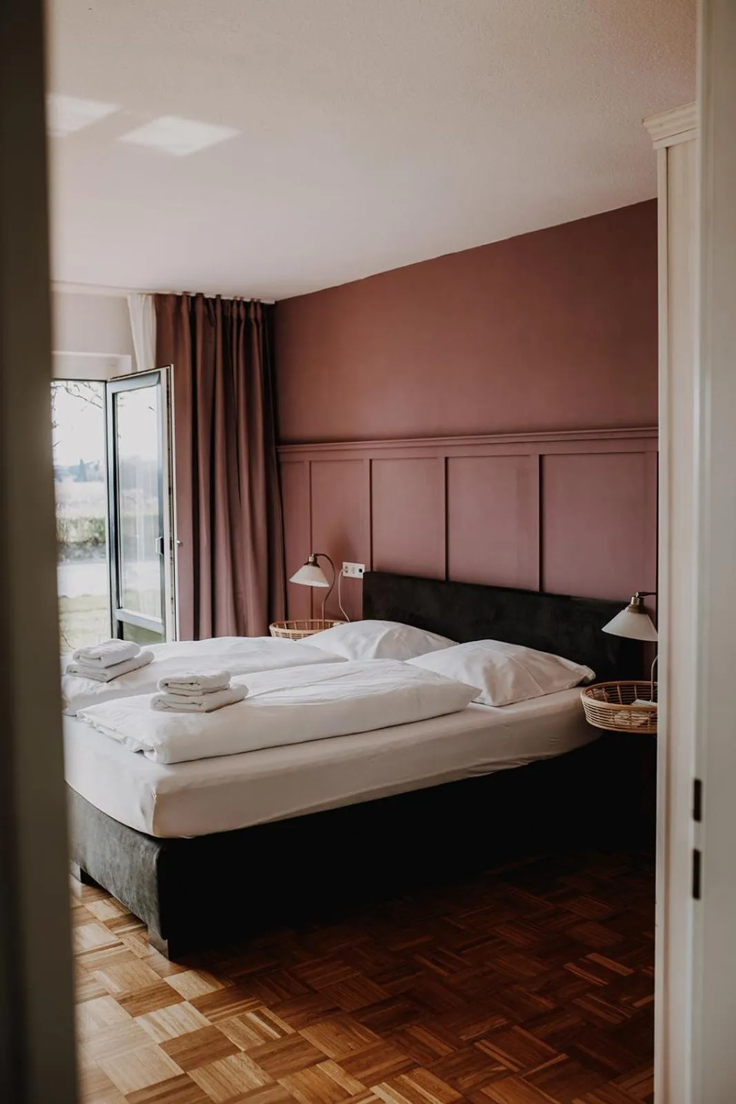 Bed in Hotel zur Treene