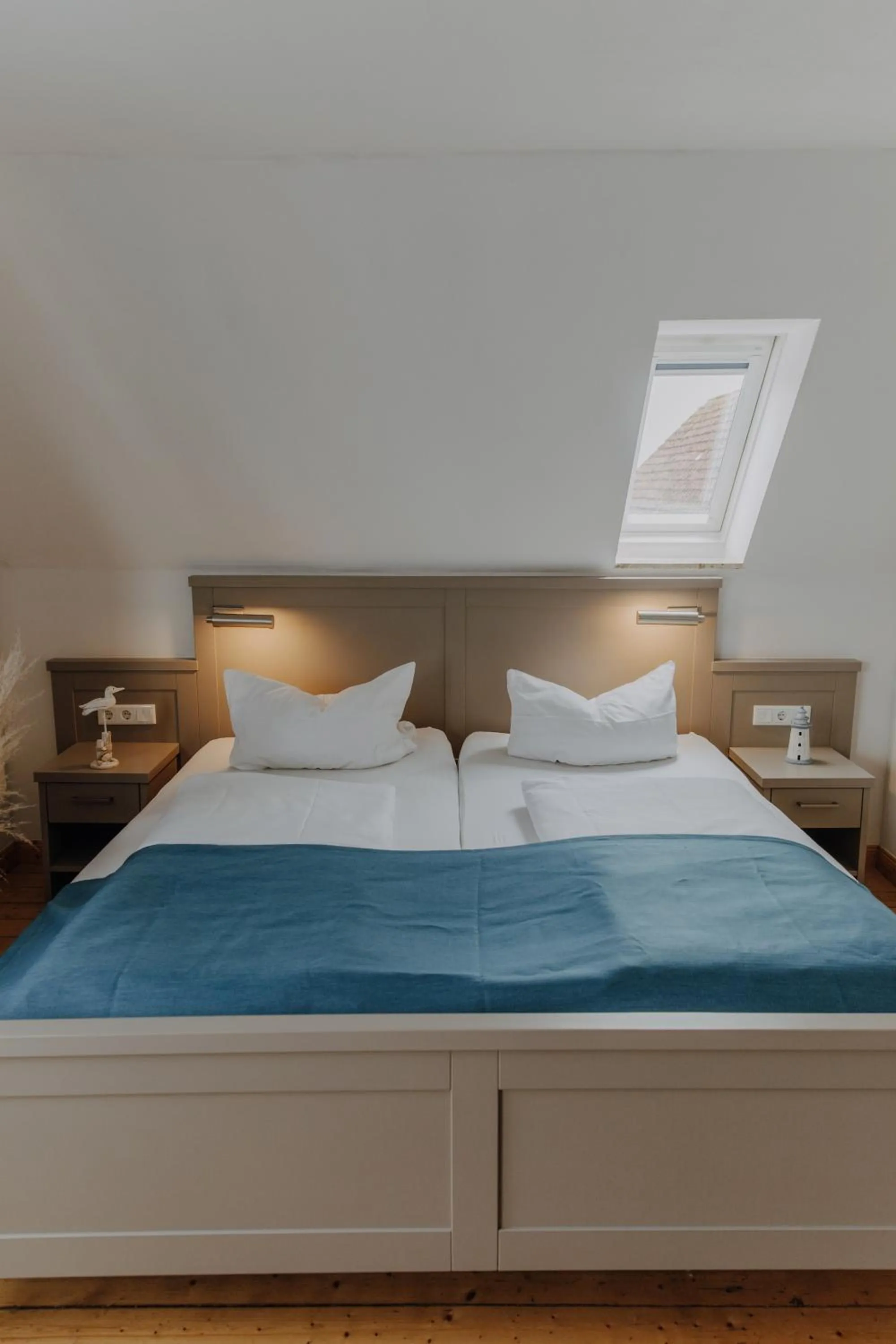 Bed in Hotel zur Treene