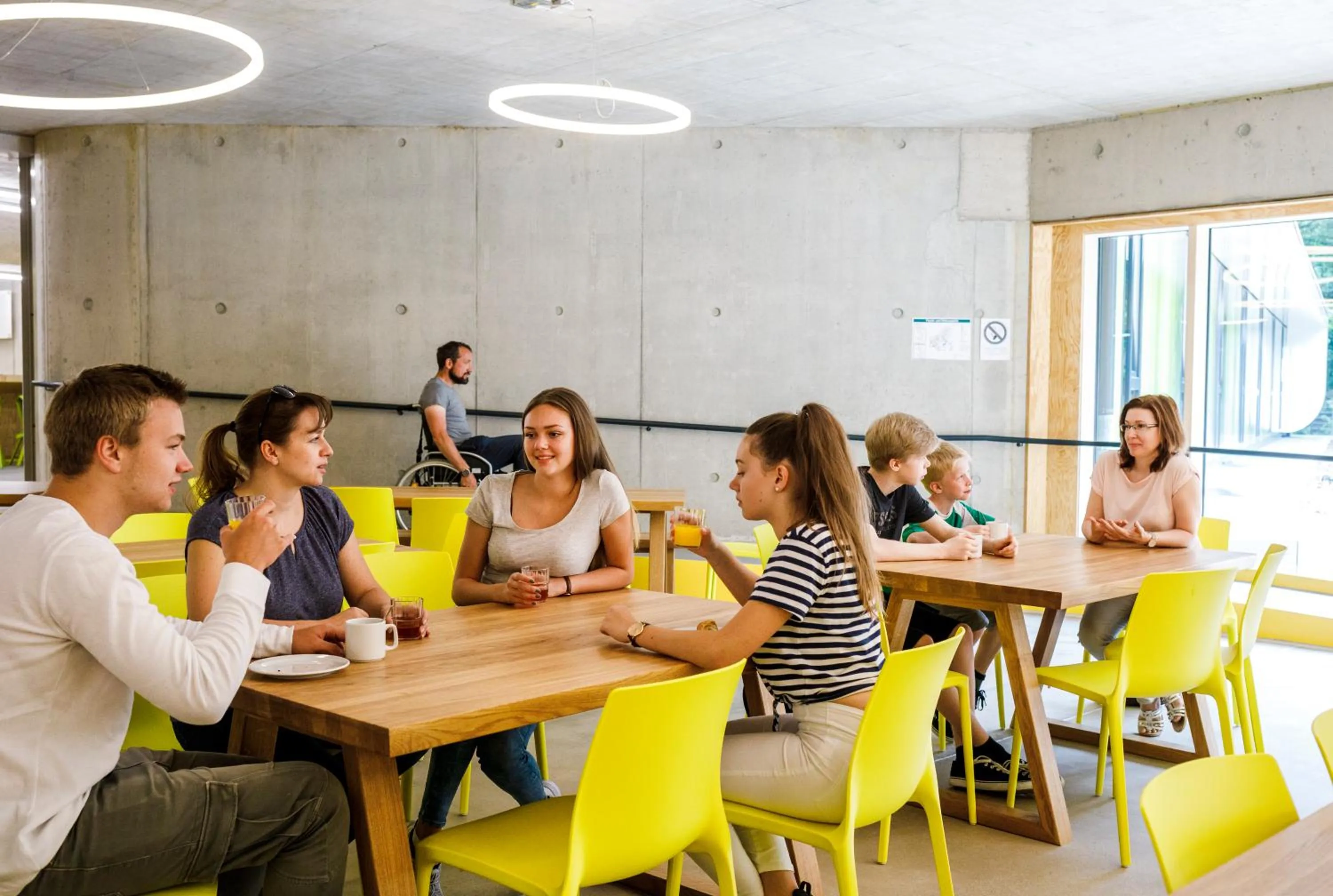 Buffet breakfast in Jugendherberge Bayreuth