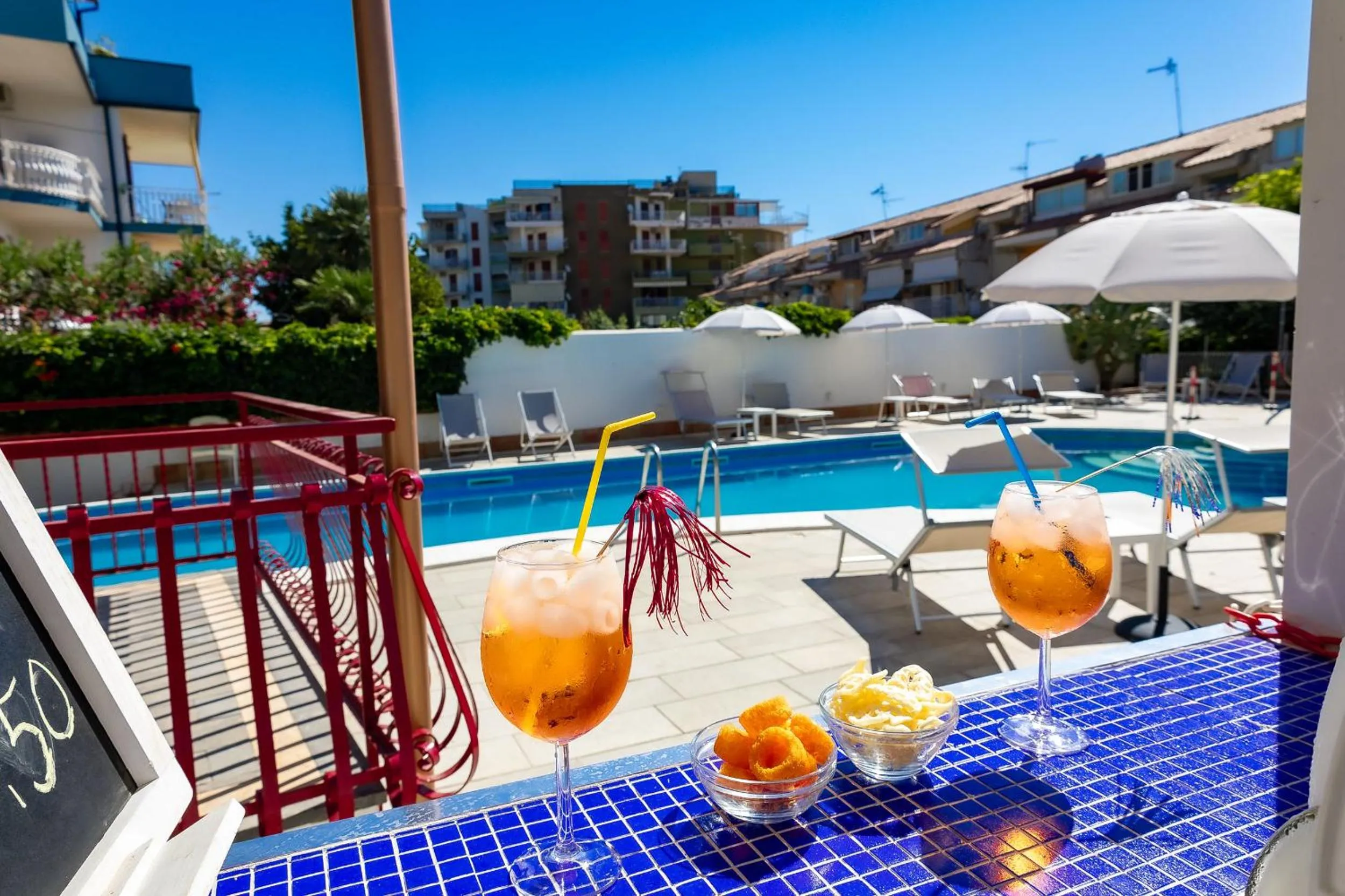 Swimming pool in Hotel Alexander