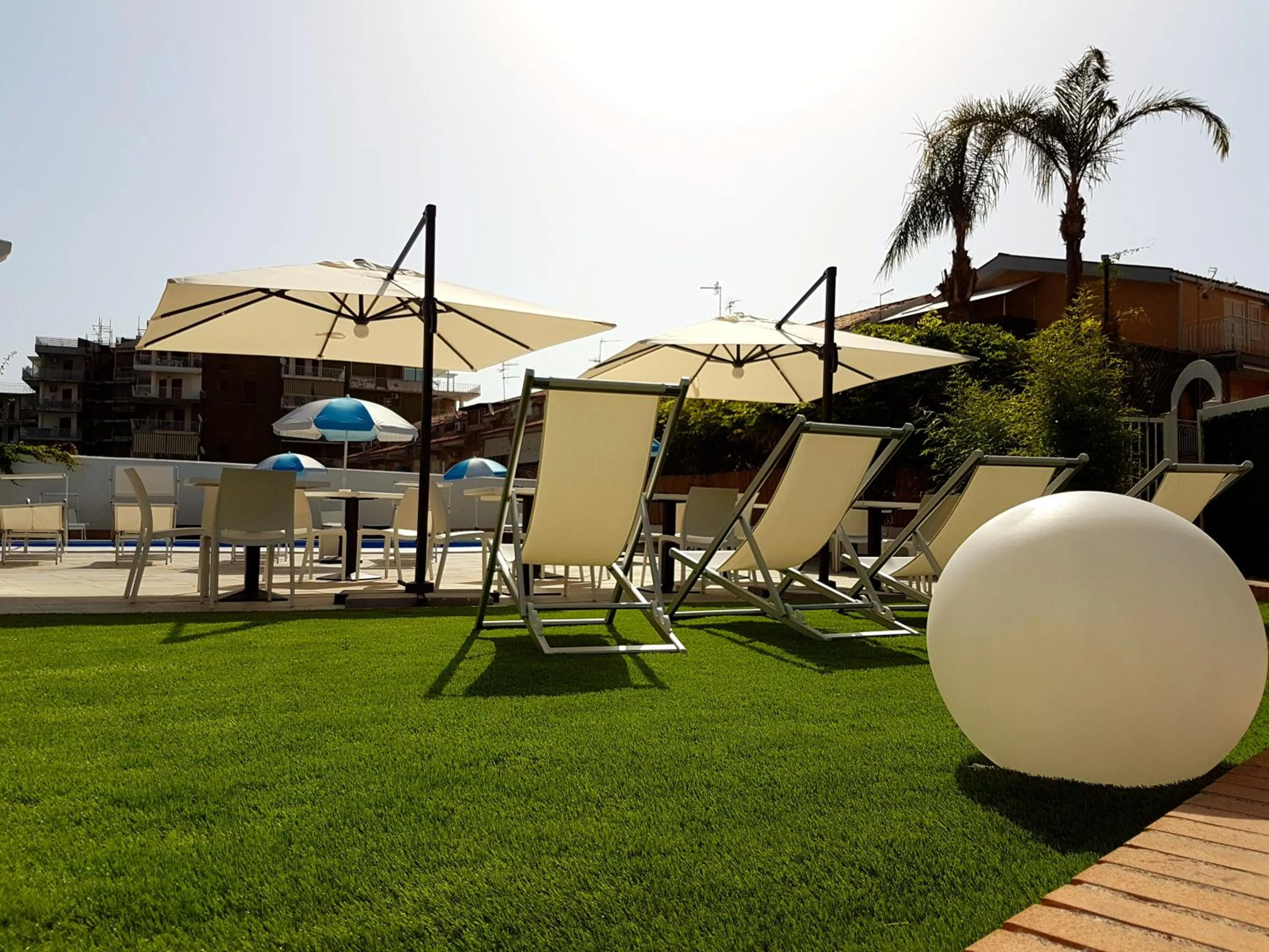 Garden in Hotel Alexander