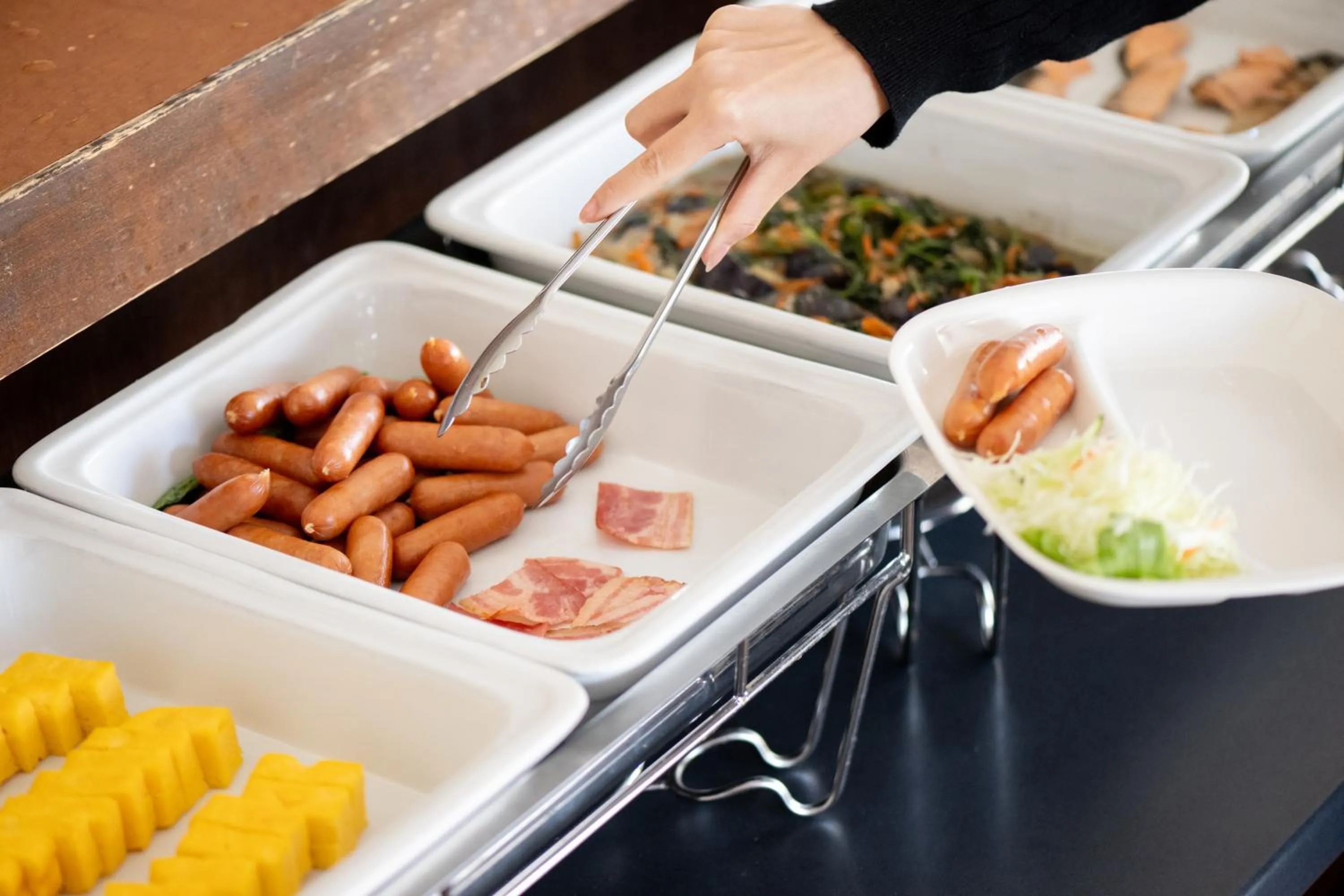 Buffet breakfast in Hotel Matsumoto Yorozuya