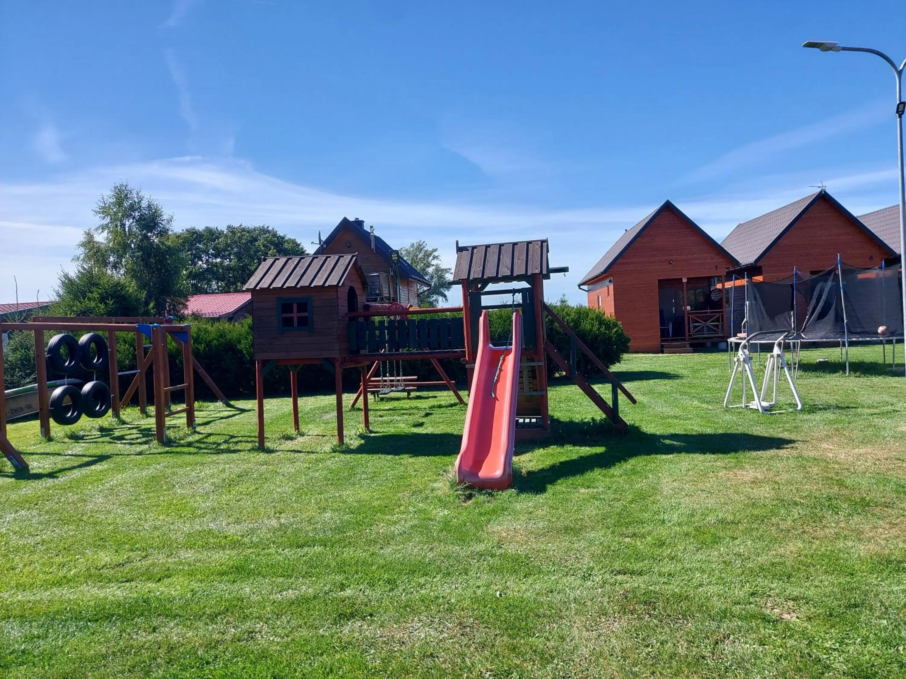 Children play ground in Rodzinna Przystań
