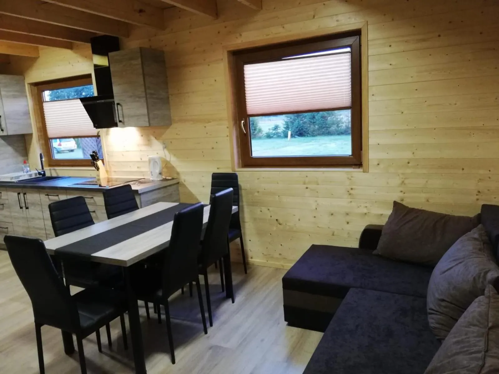 Kitchen or kitchenette in Rodzinna Przystań