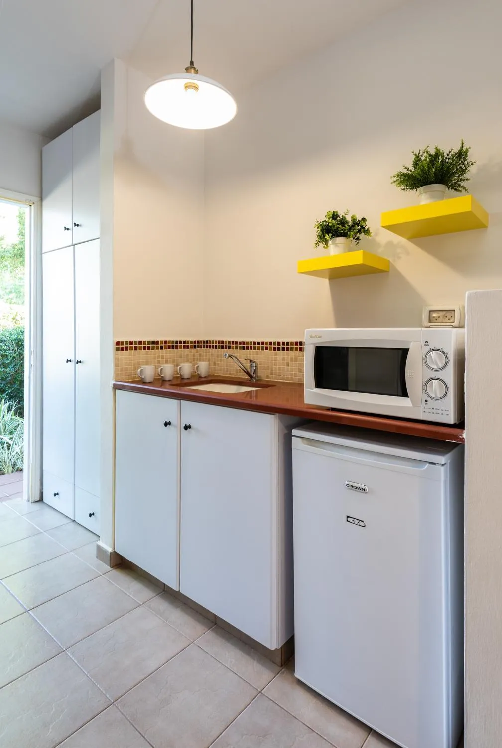 Kitchen or kitchenette in Holiday Village Kibbutz Mizra