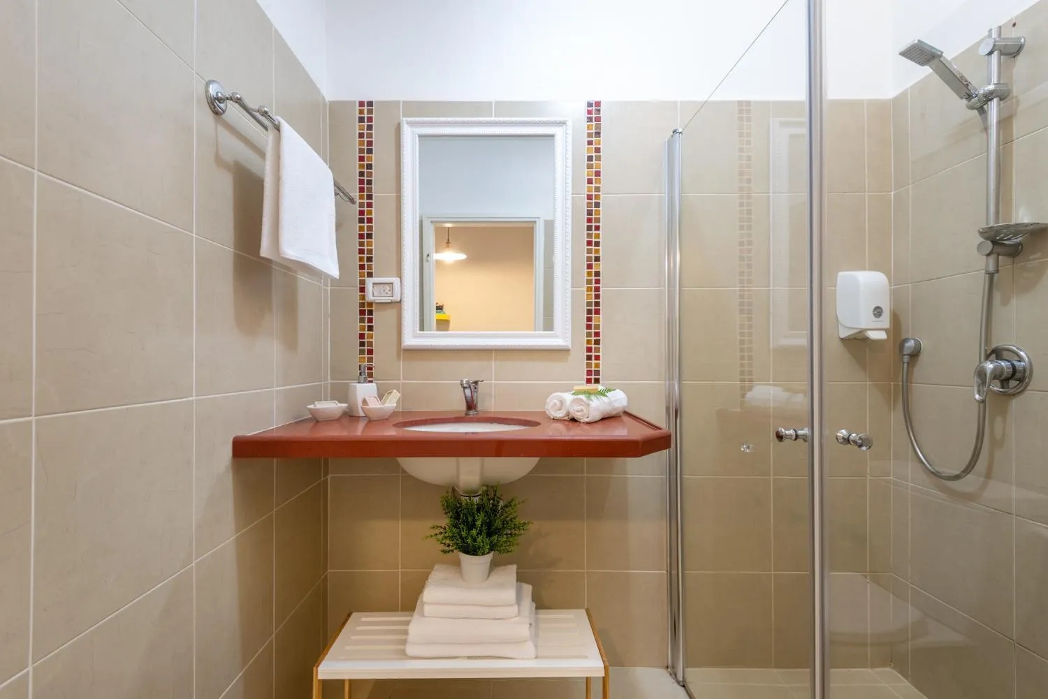 Shower in Holiday Village Kibbutz Mizra