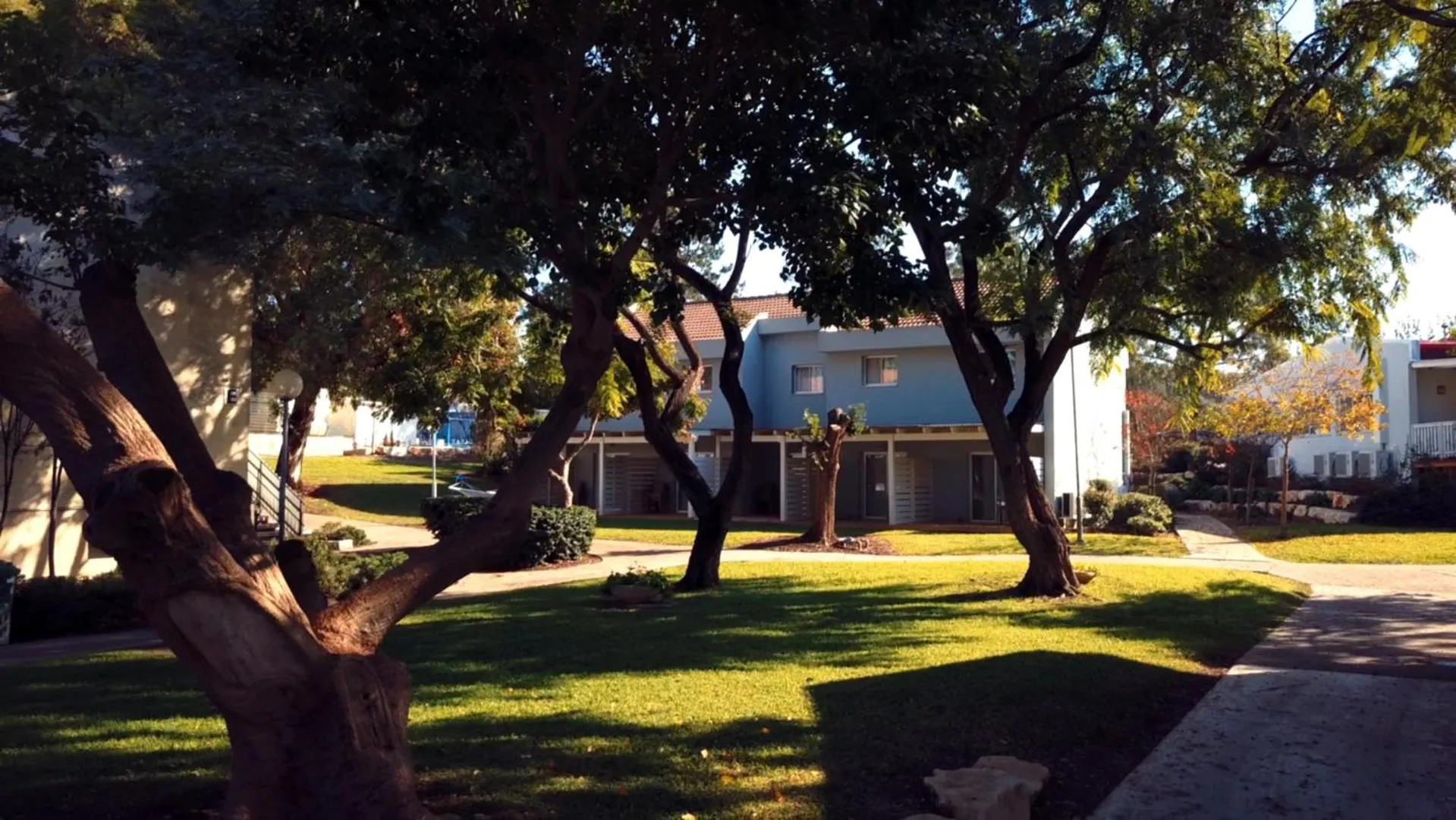 Garden in Holiday Village Kibbutz Mizra