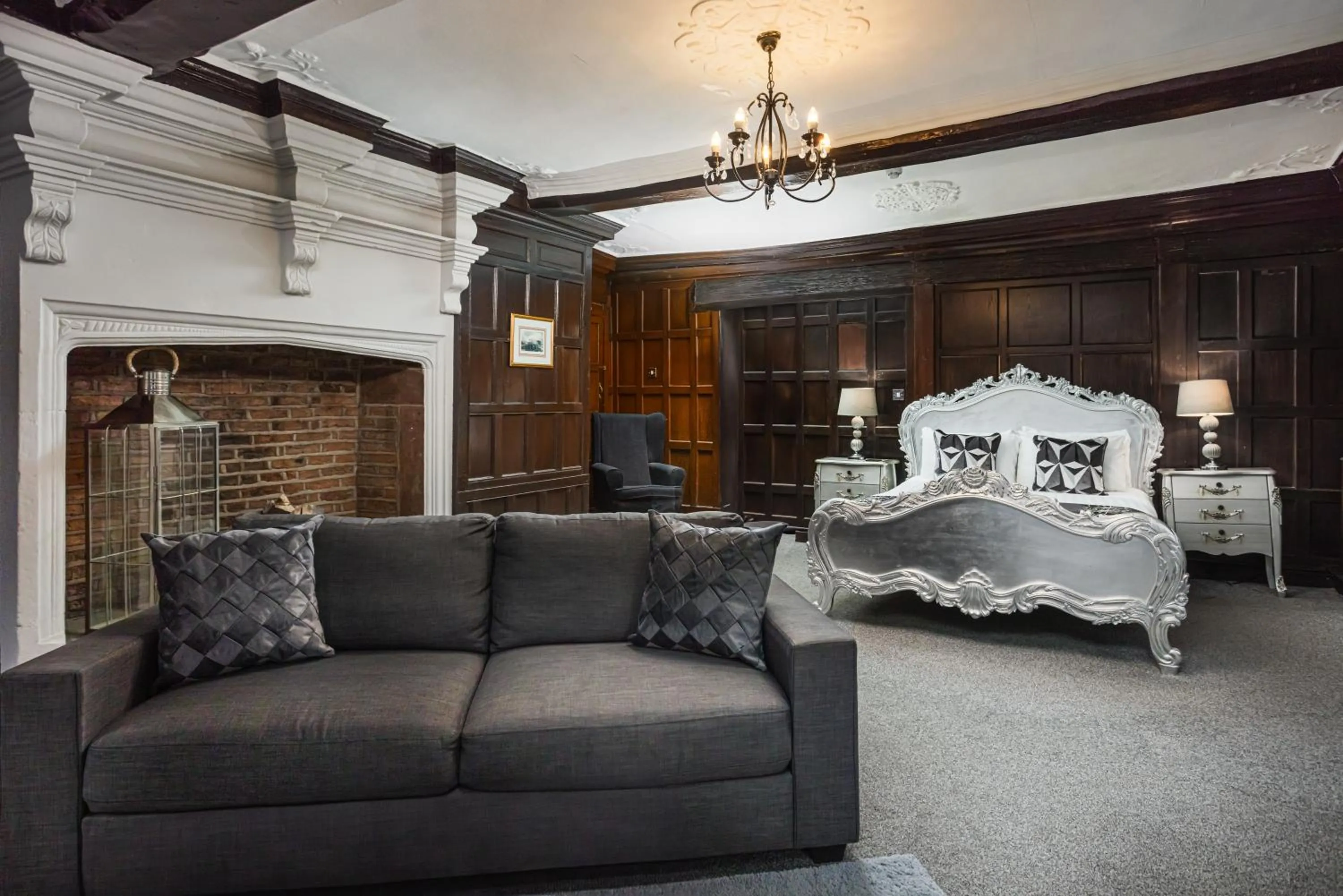 Bedroom, Bed in The Pied Bull