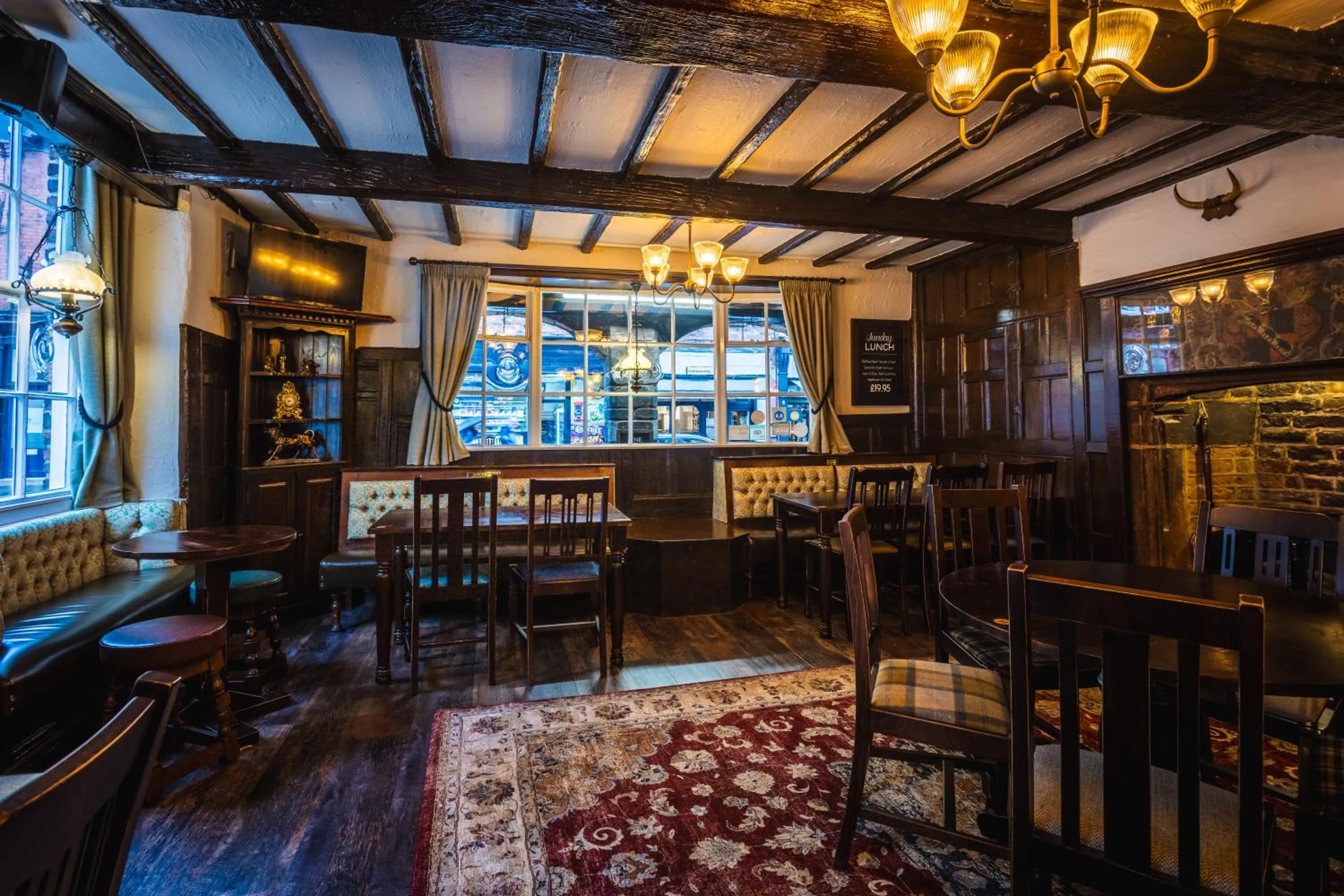 Lounge or bar in The Pied Bull