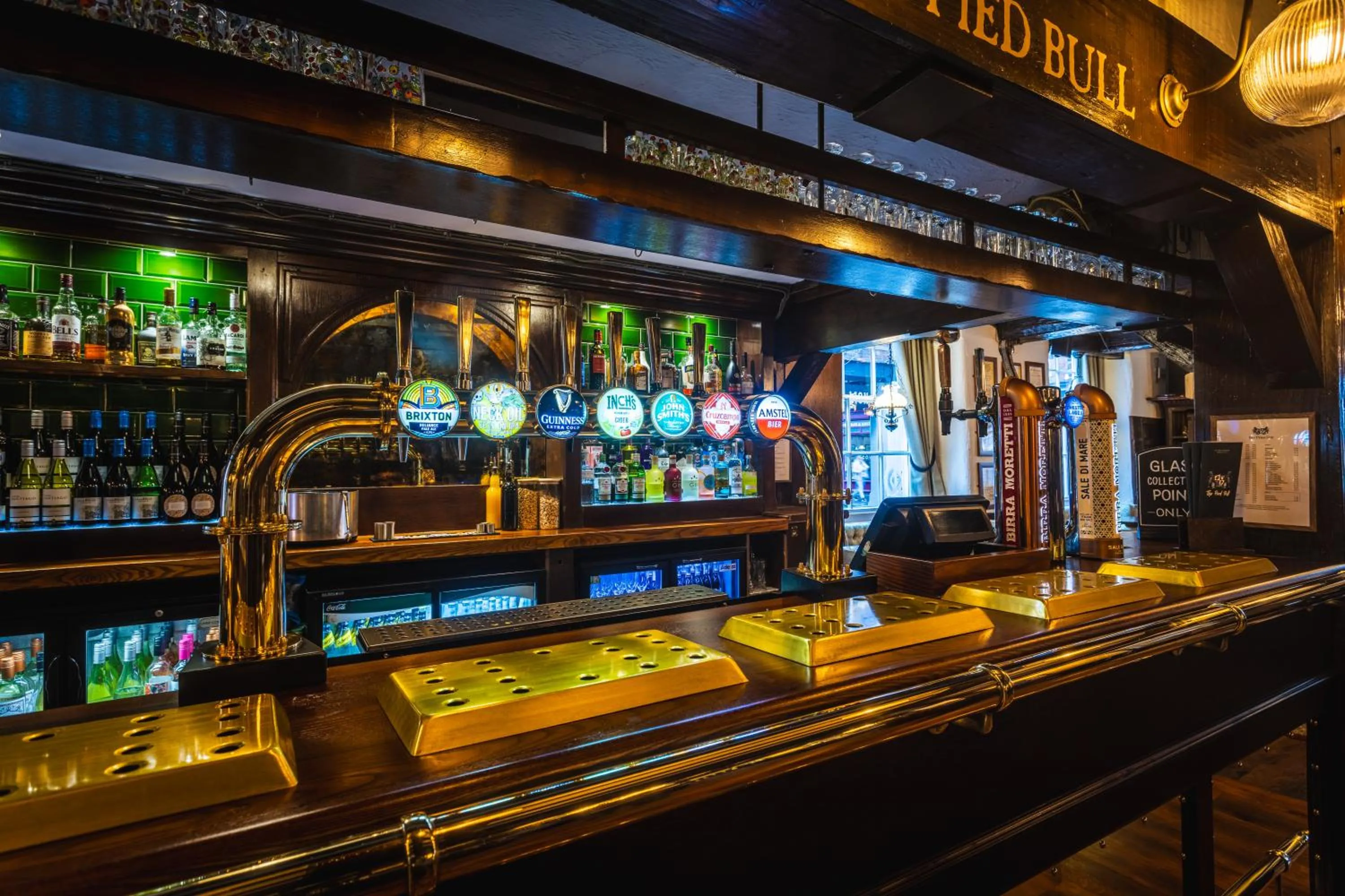 Lounge or bar in The Pied Bull