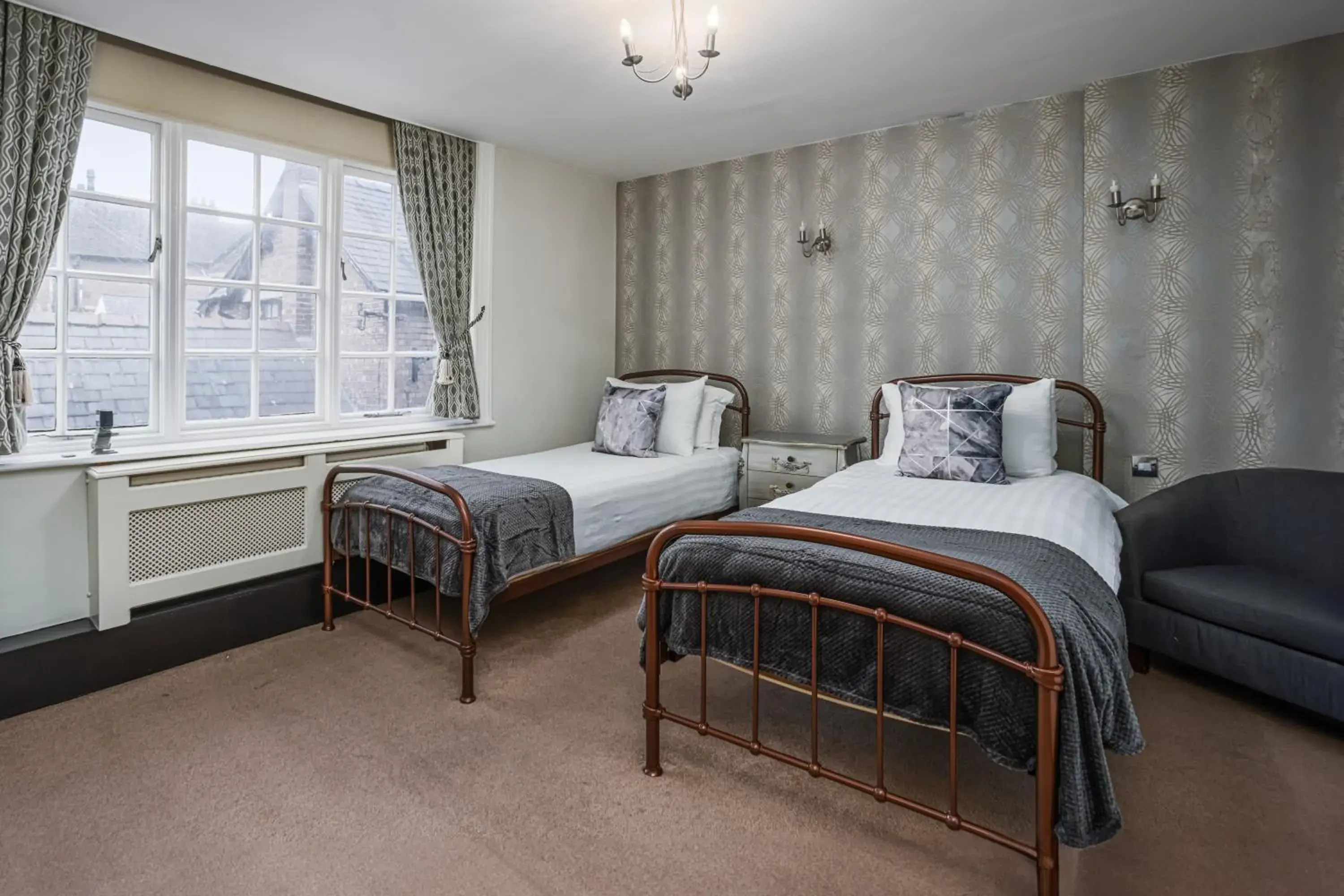 Twin Room in The Pied Bull Twin Room in The Pied Bull