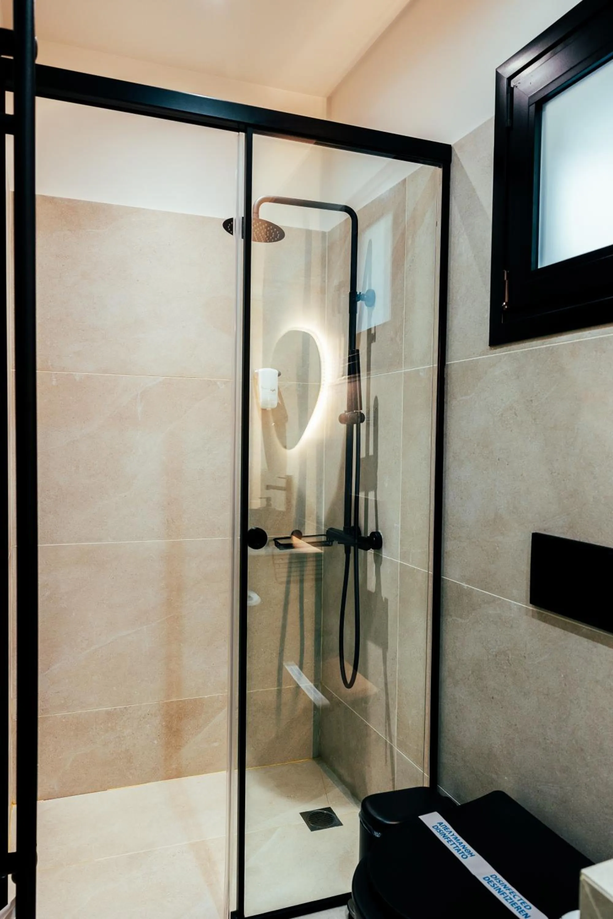Shower in Mikelina Boutique Hotel