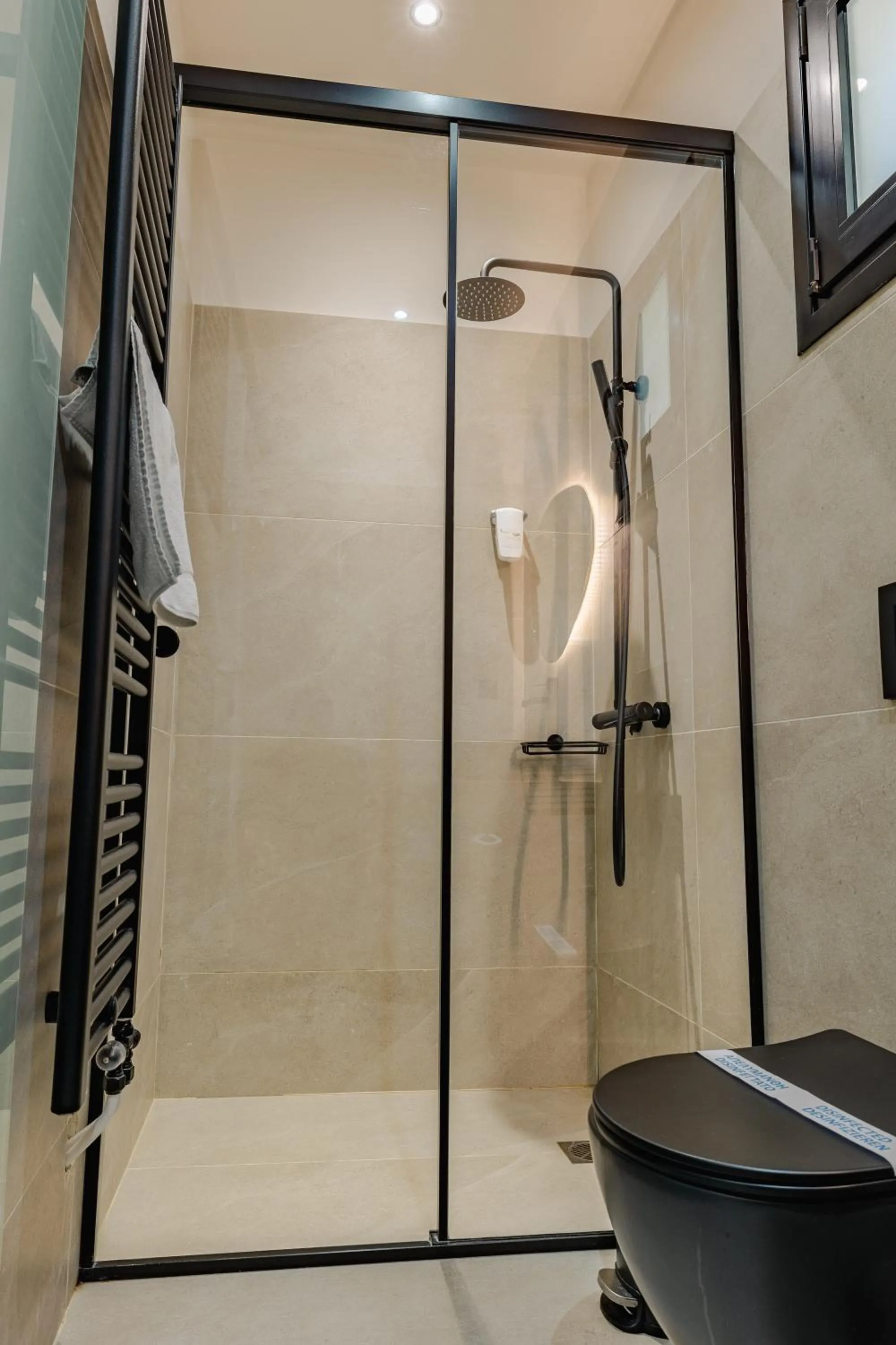 Shower in Mikelina Boutique Hotel