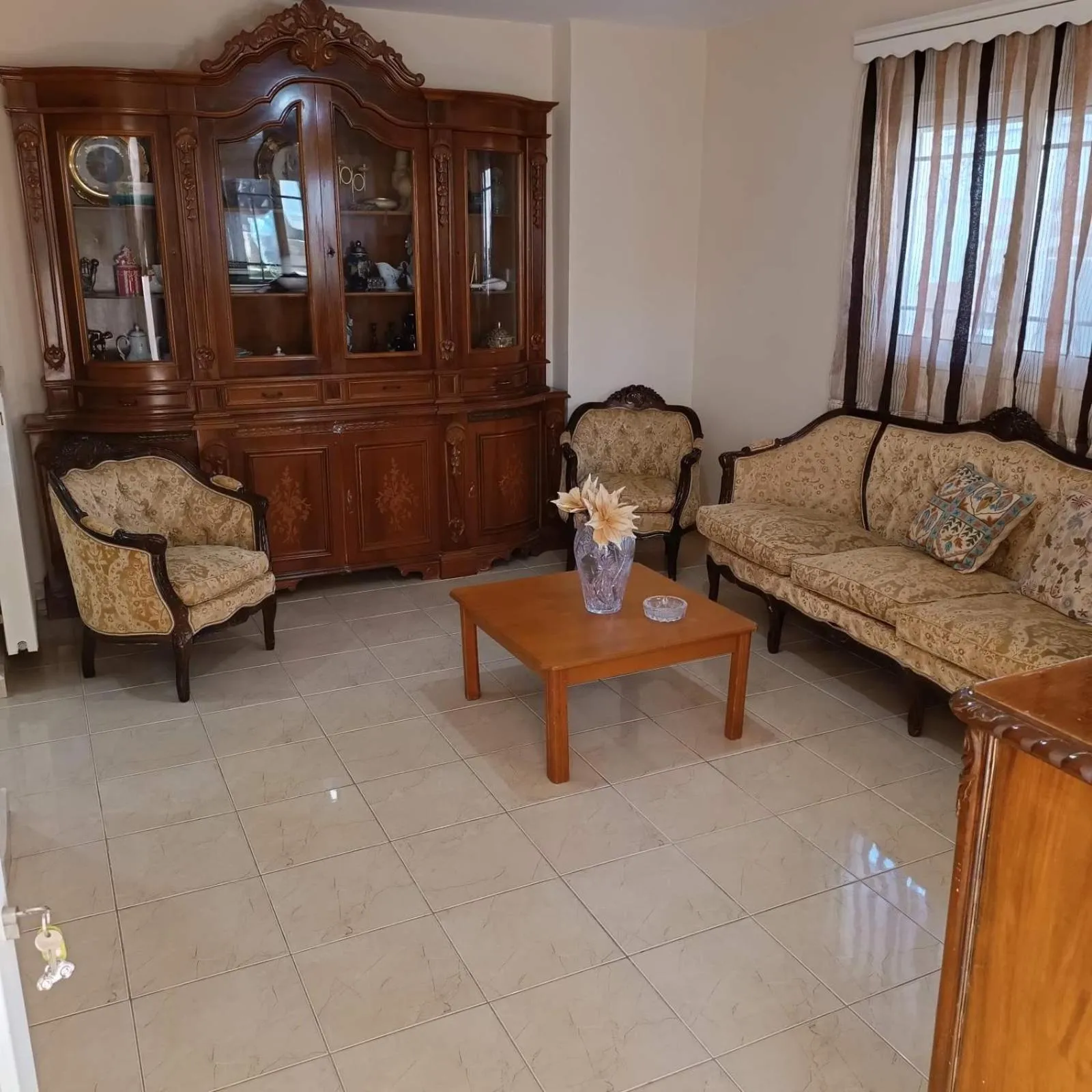 Living room in Stavros Apartments