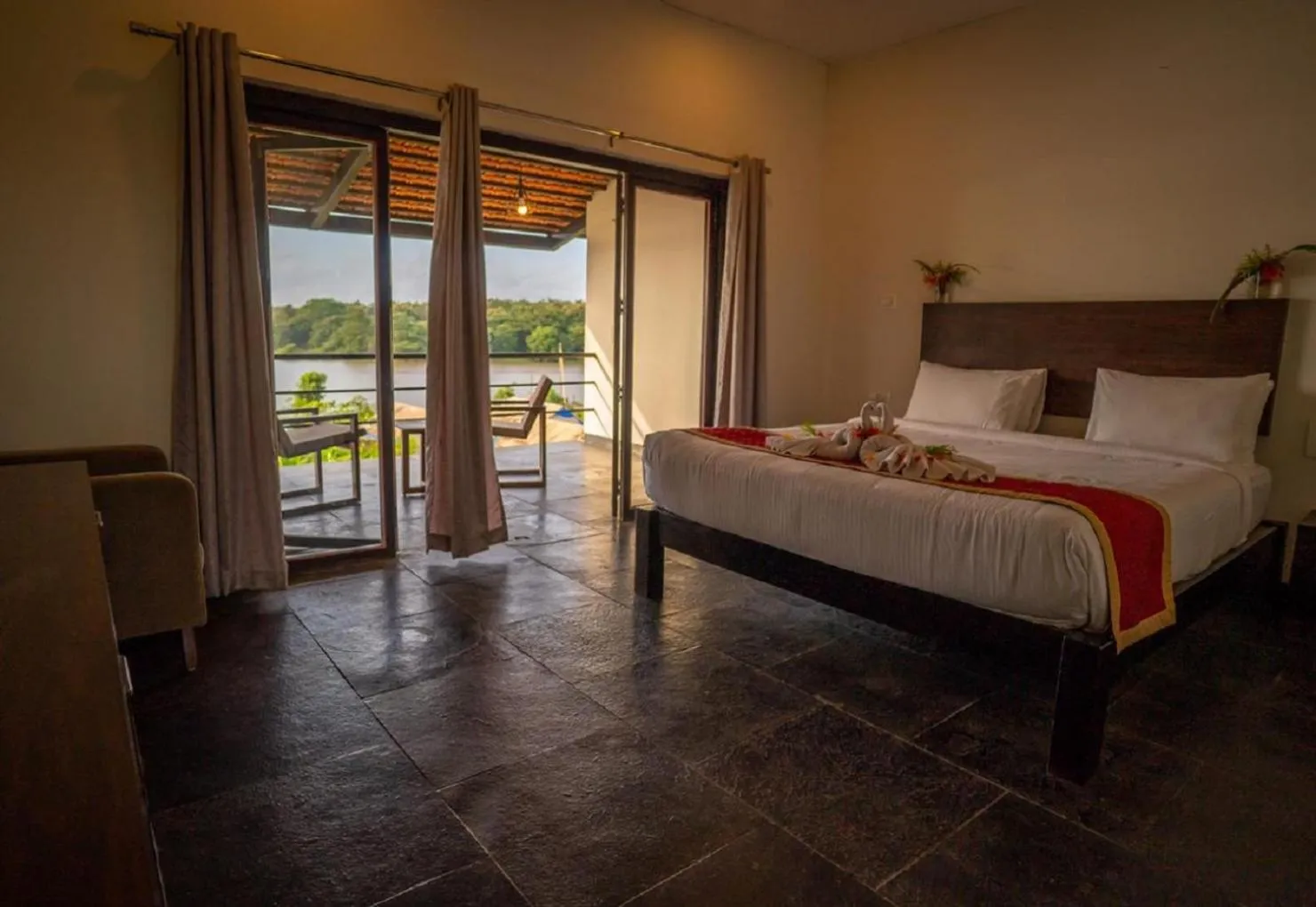 Bedroom in Starling River Resort Dandeli